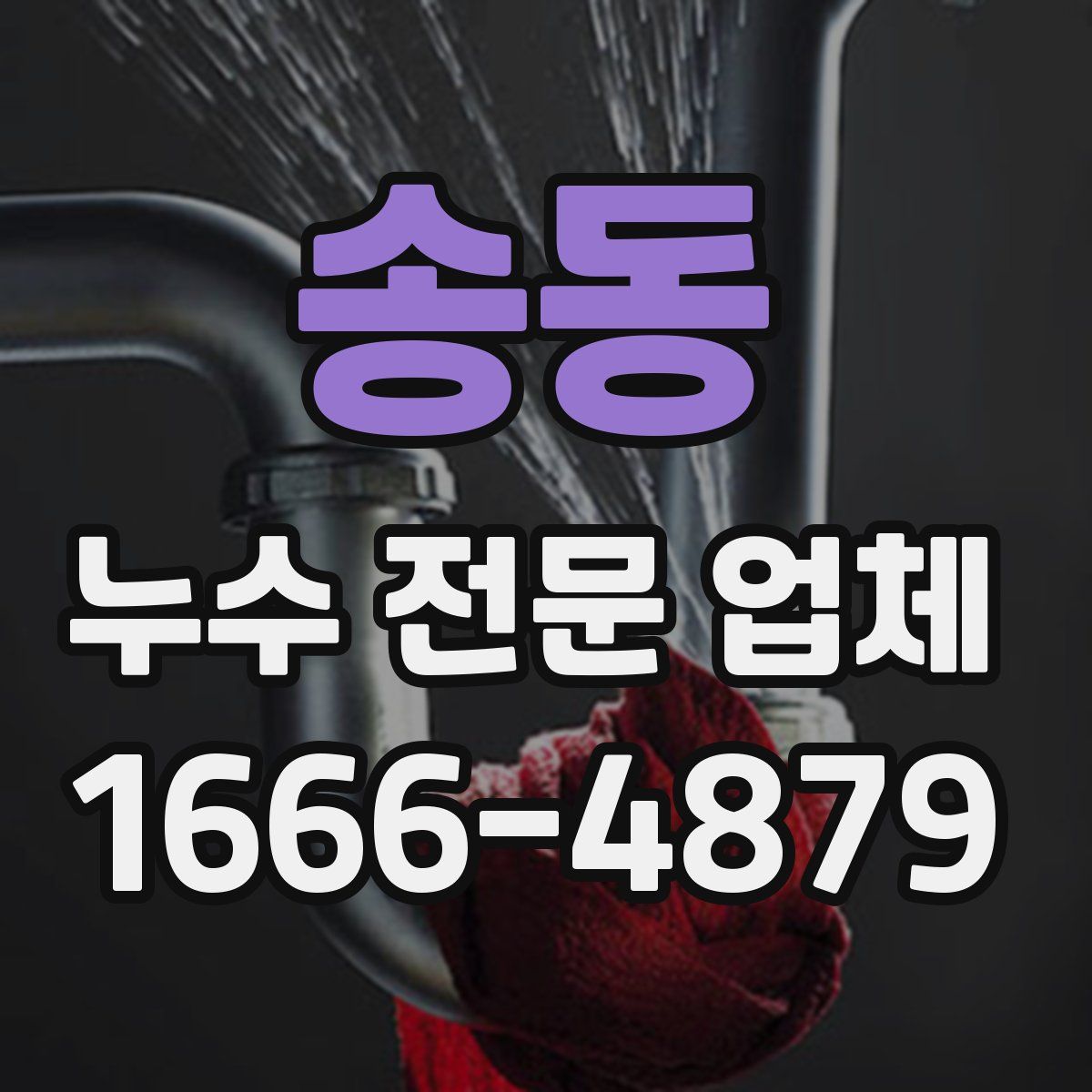 송동 누수 전문 업체