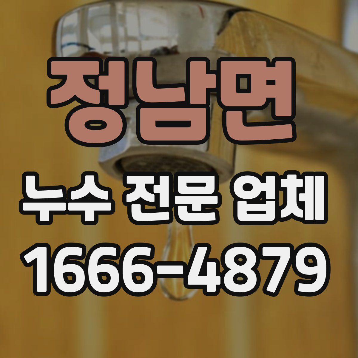 정남면 누수 전문 업체
