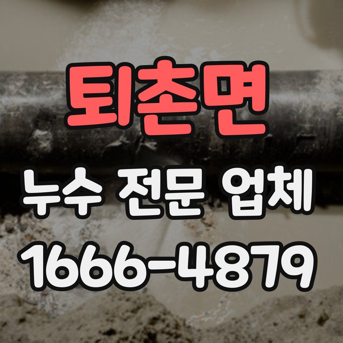 퇴촌면 누수 전문 업체