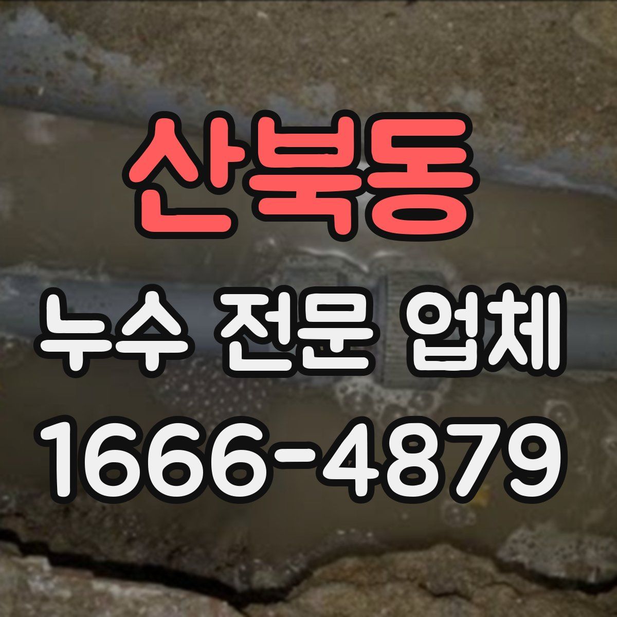 산북동 누수 전문 업체