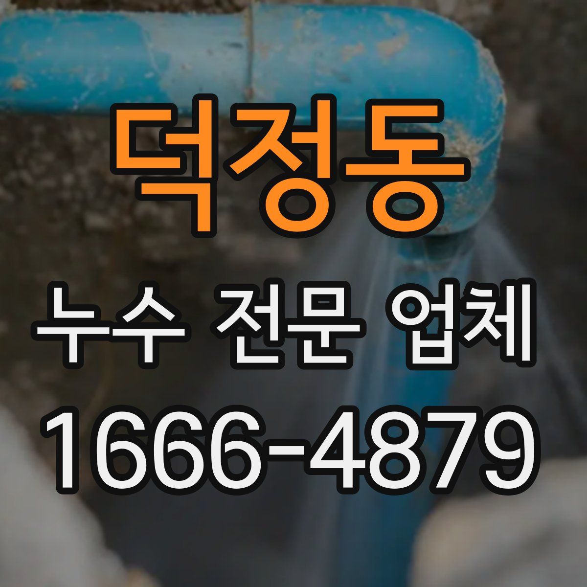 덕정동 누수 전문 업체