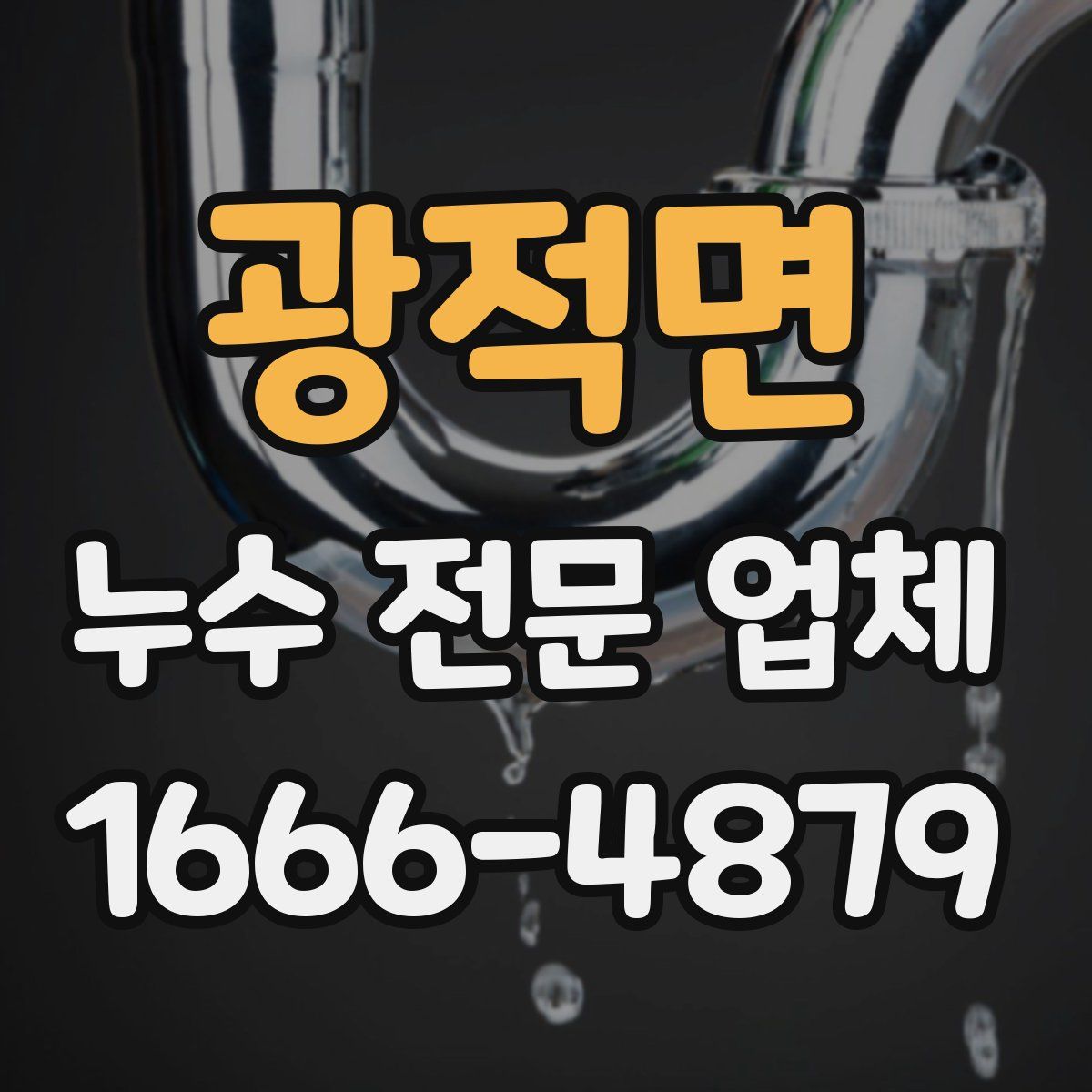 광적면 누수 전문 업체