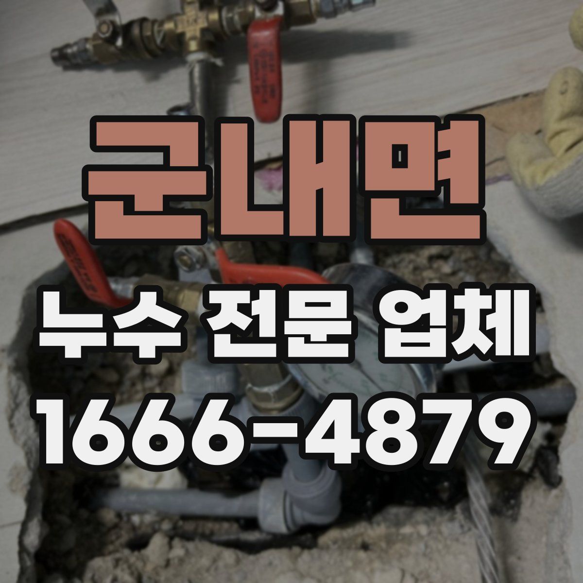 군내면 누수 전문 업체