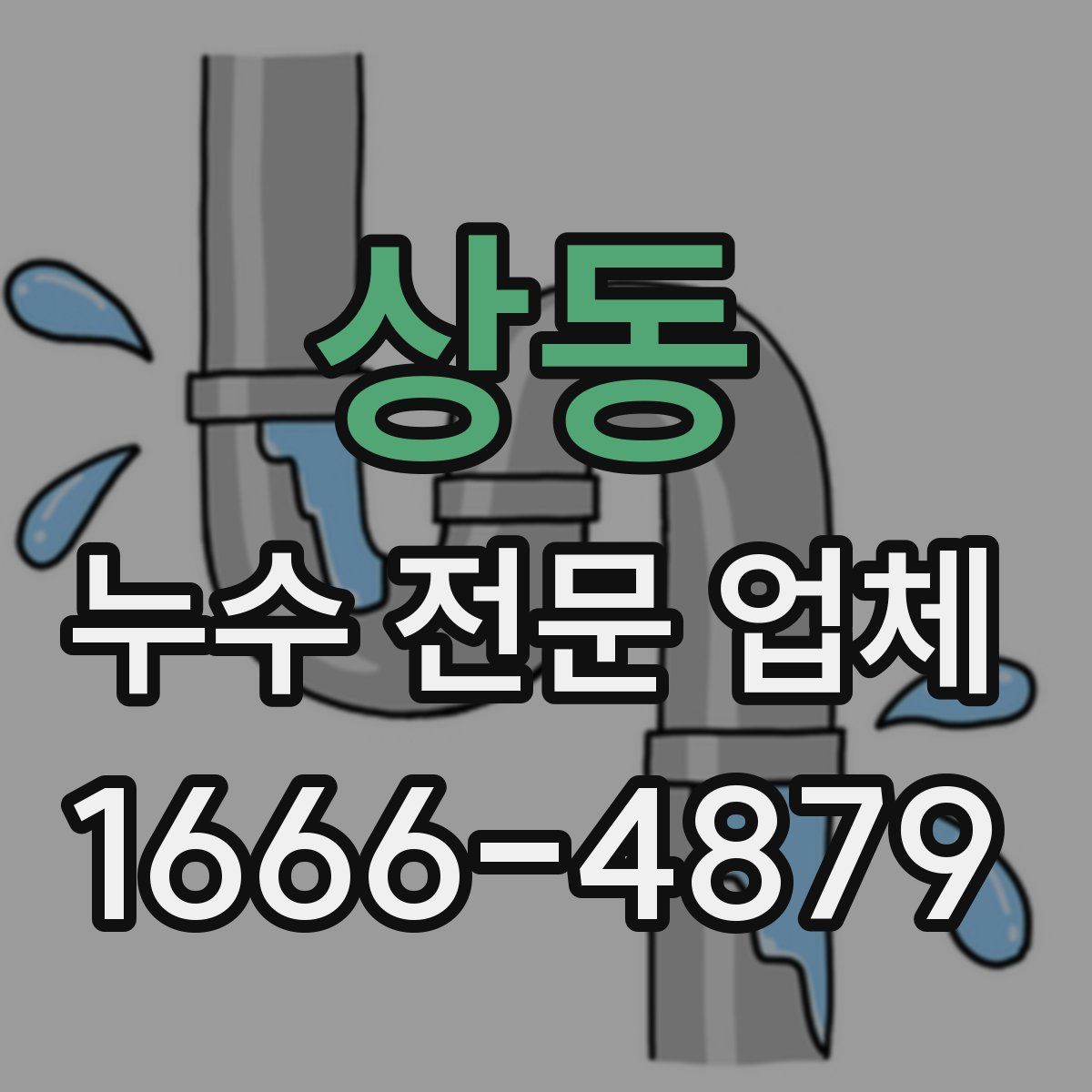 상동 누수 전문 업체