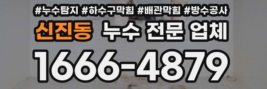 신진동 누수 전문 업체