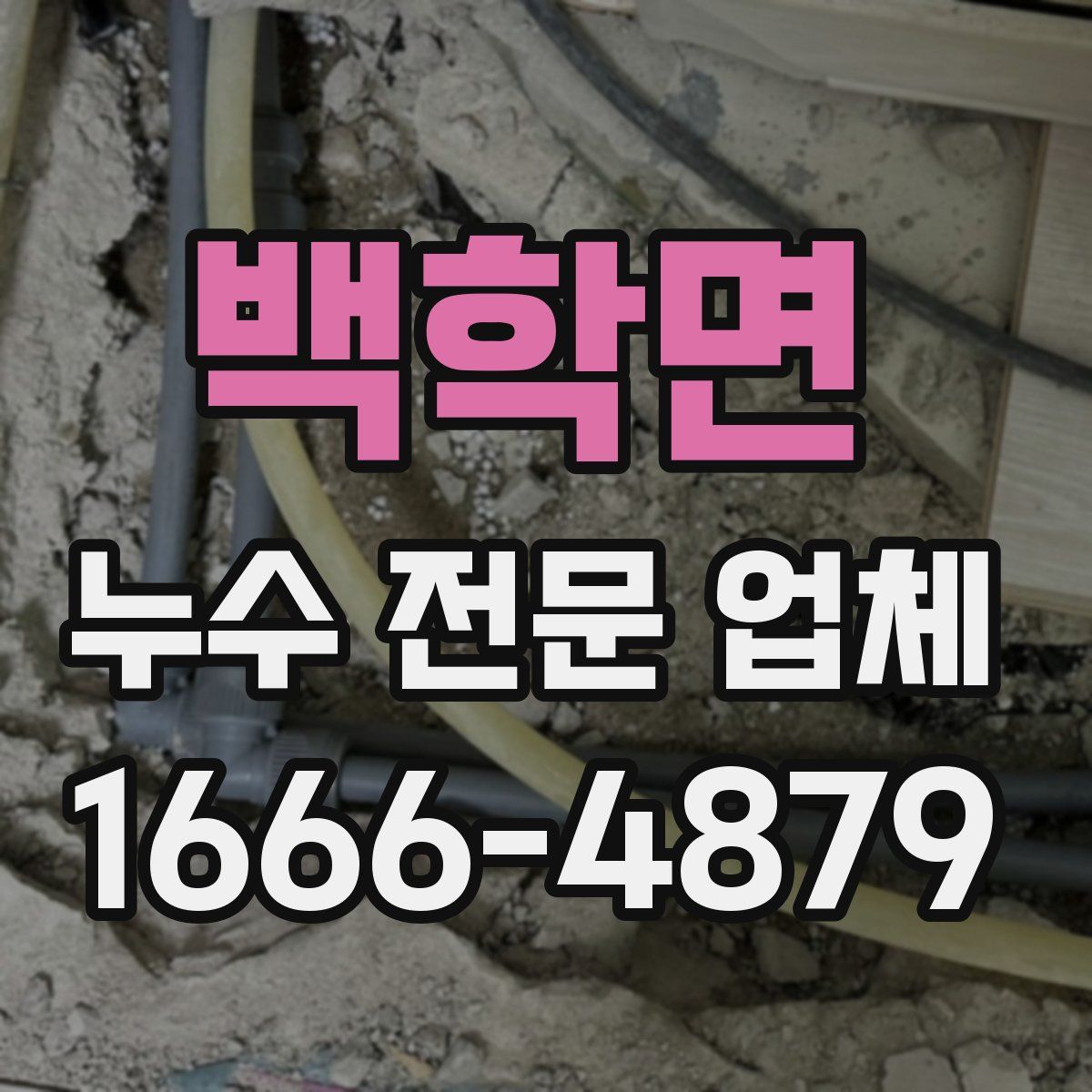 백학면 누수 전문 업체