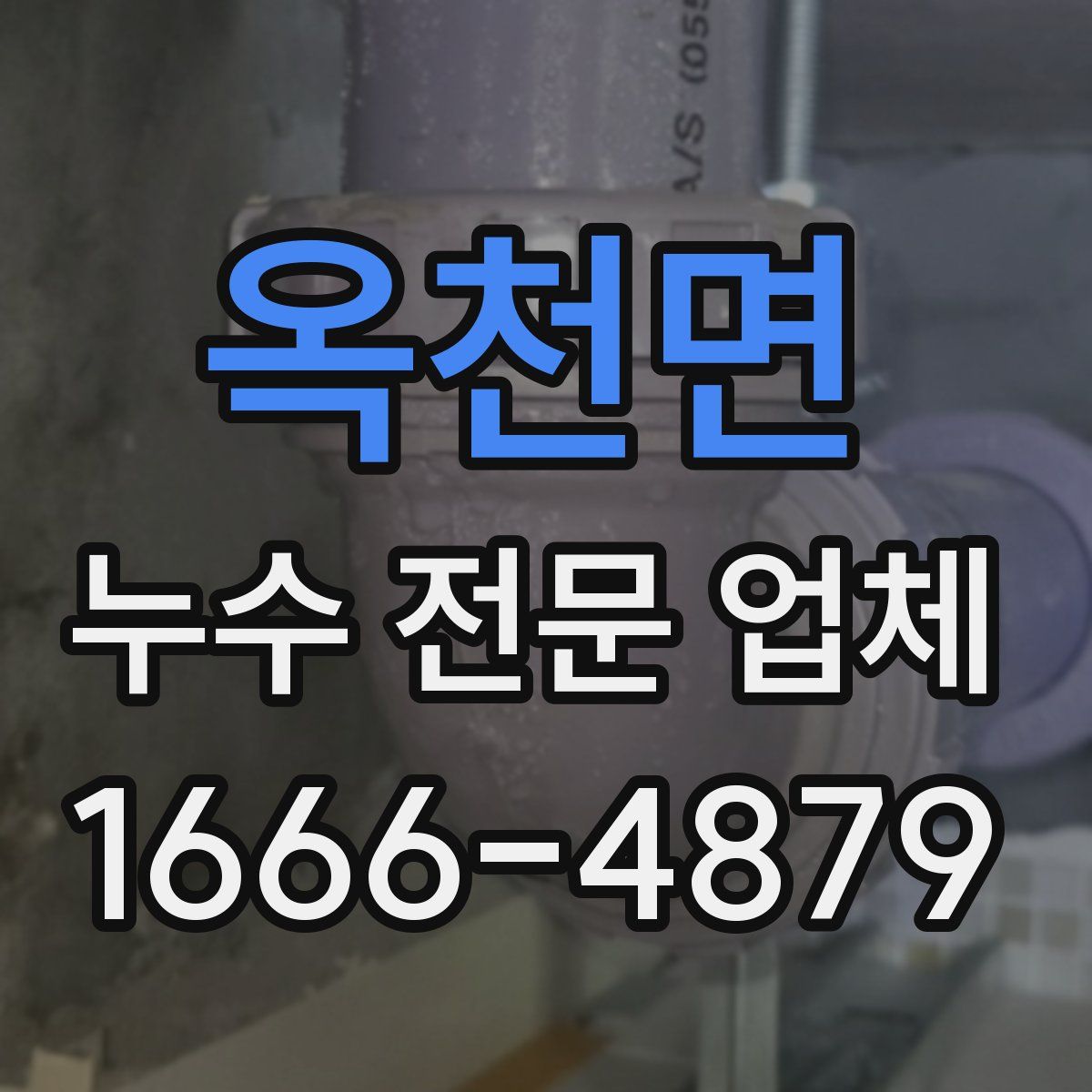 옥천면 누수 전문 업체
