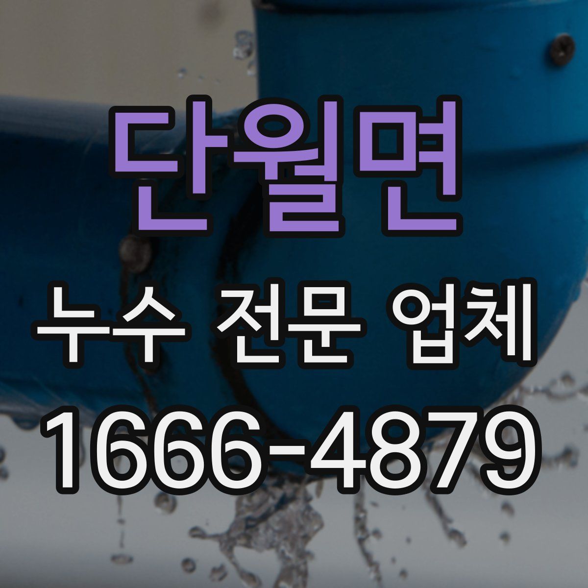 단월면 누수 전문 업체