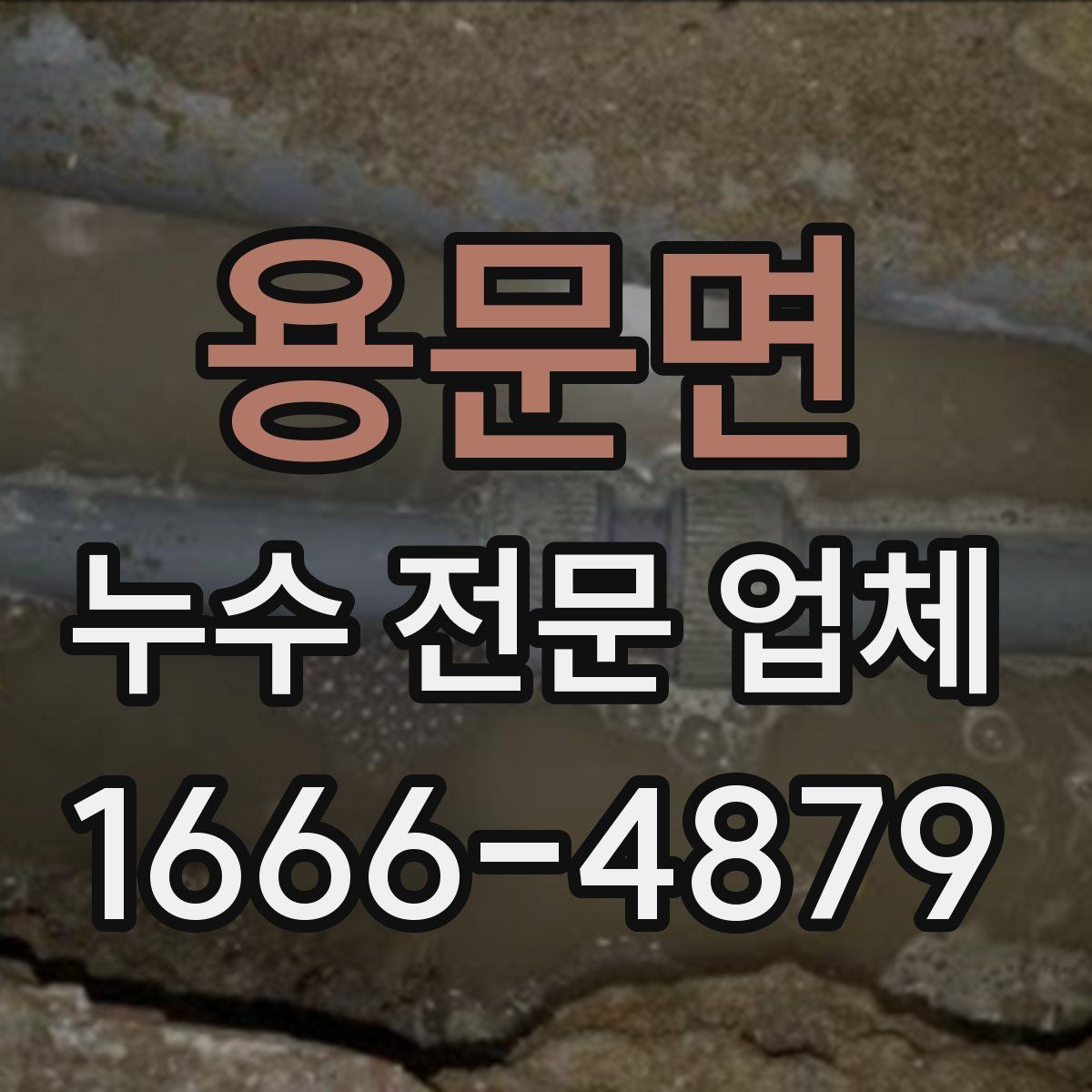 용문면 누수 전문 업체