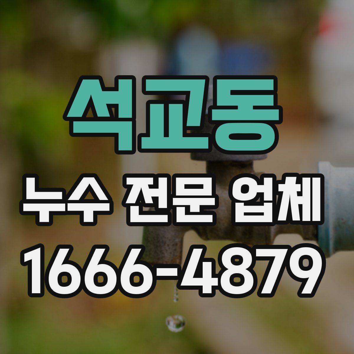 석교동 누수 전문 업체
