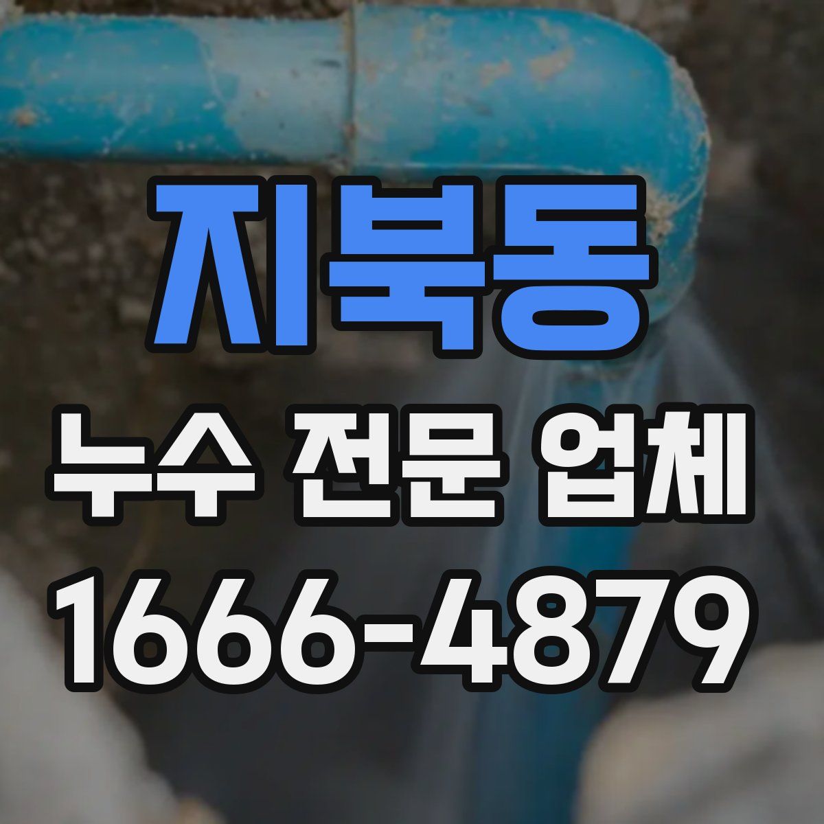 지북동 누수 전문 업체