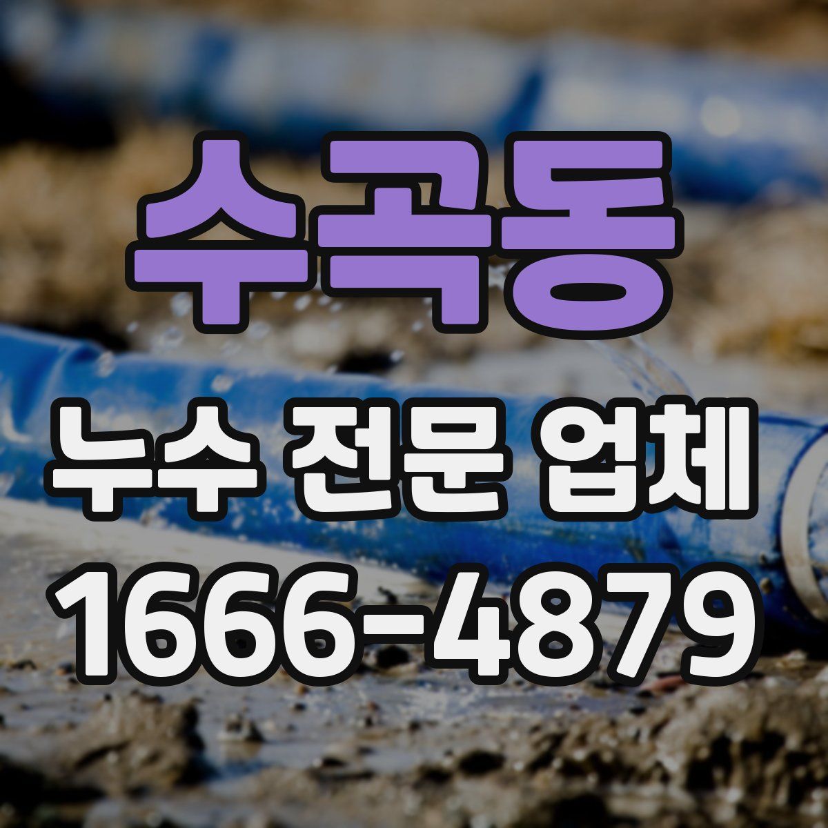 수곡동 누수 전문 업체