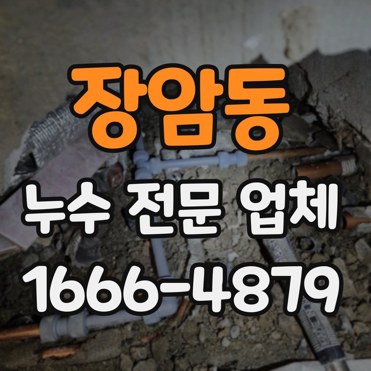 장암동 누수 전문 업체