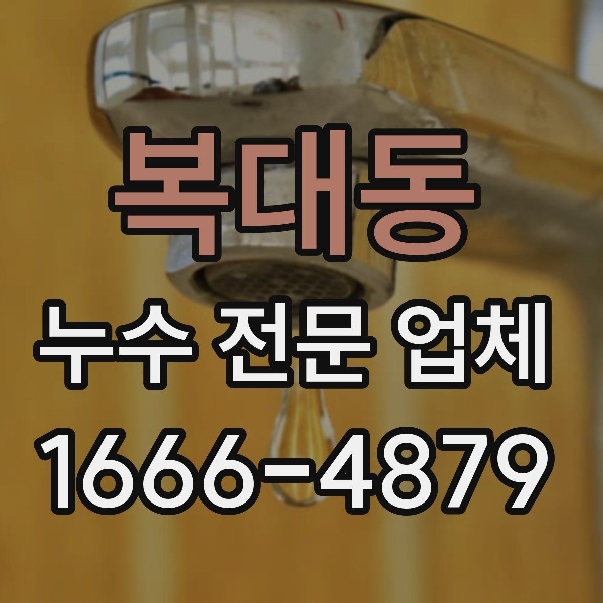 복대동 누수 전문 업체