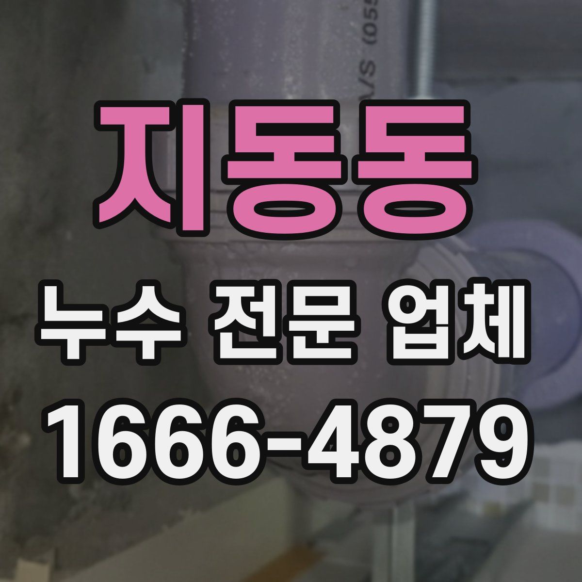 지동동 누수 전문 업체