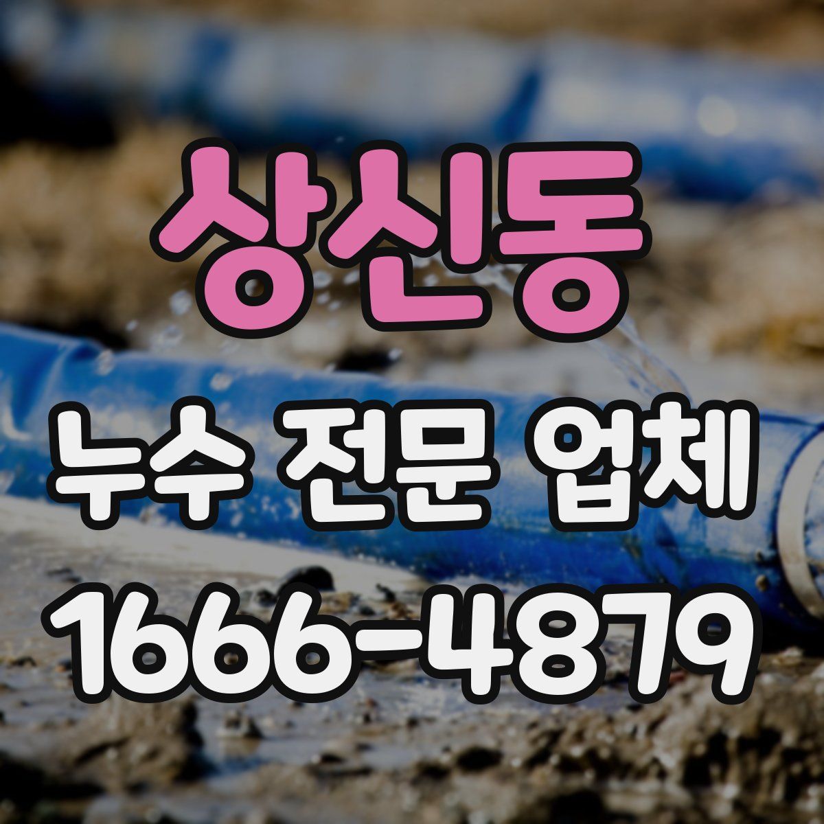 상신동 누수 전문 업체