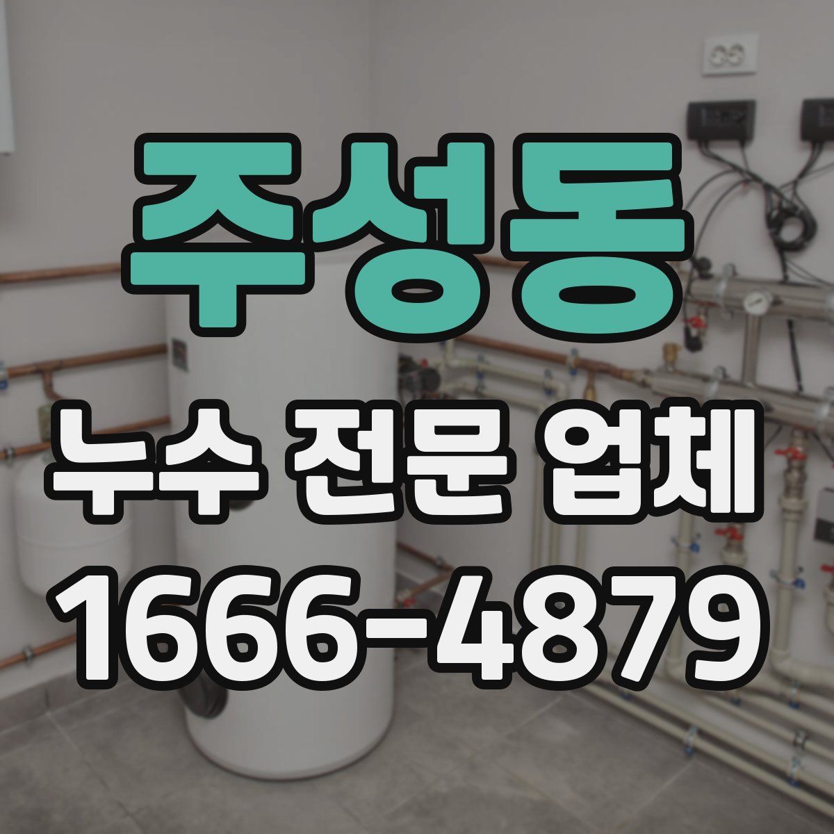 주성동 누수 전문 업체