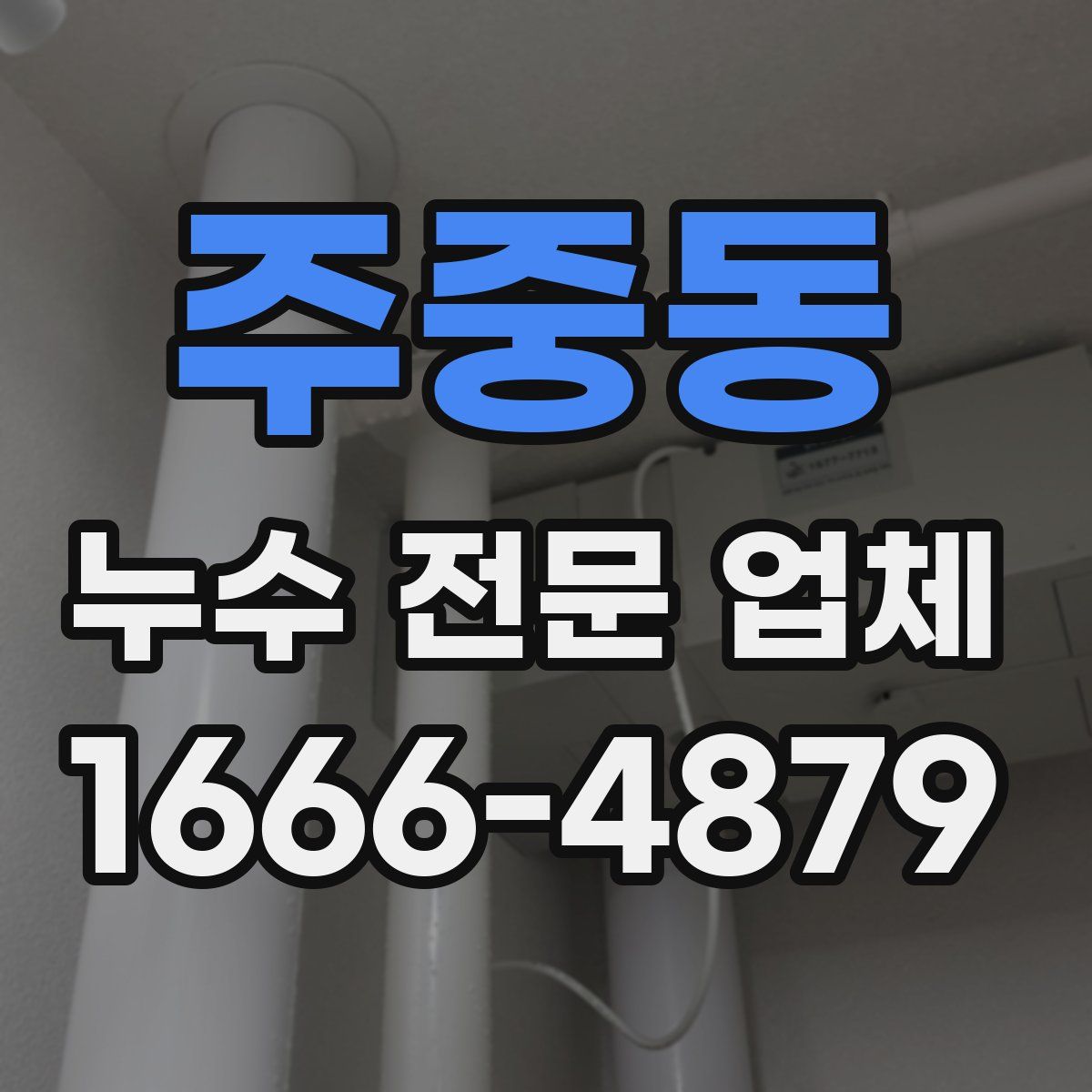 주중동 누수 전문 업체