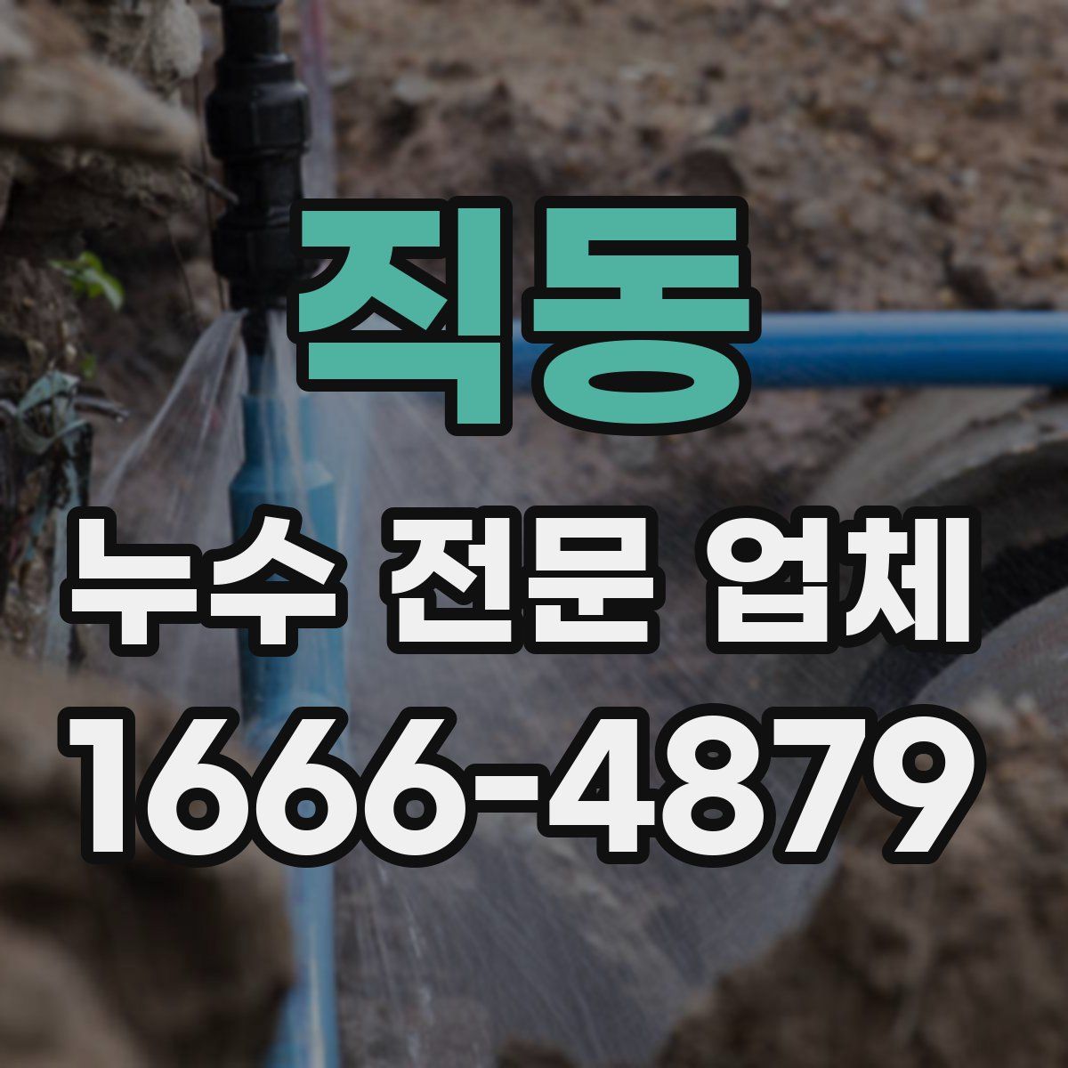 직동 누수 전문 업체