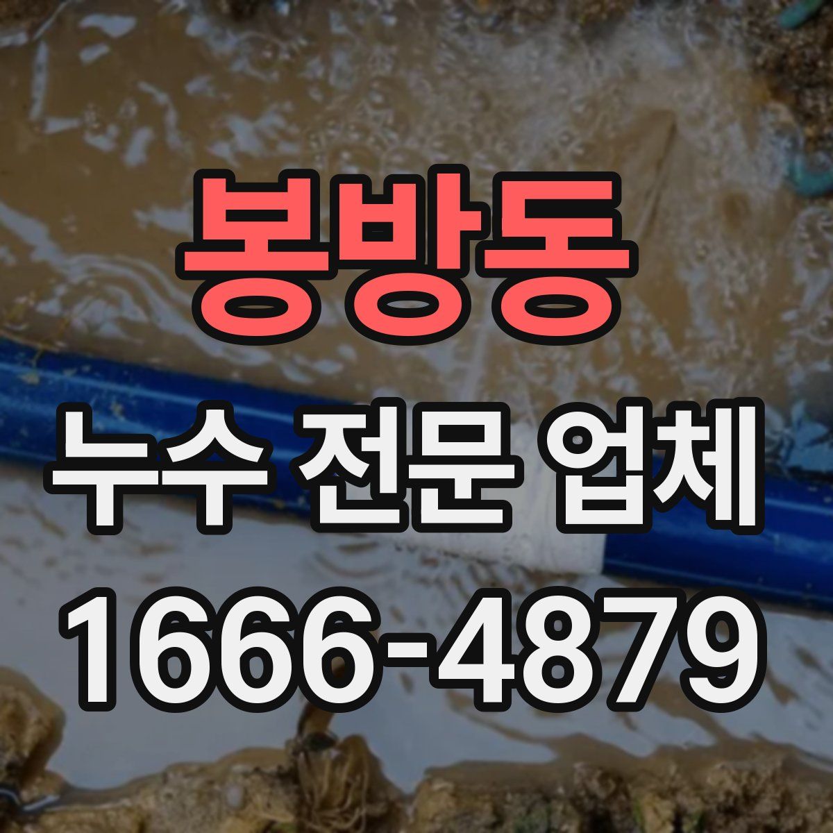 봉방동 누수 전문 업체