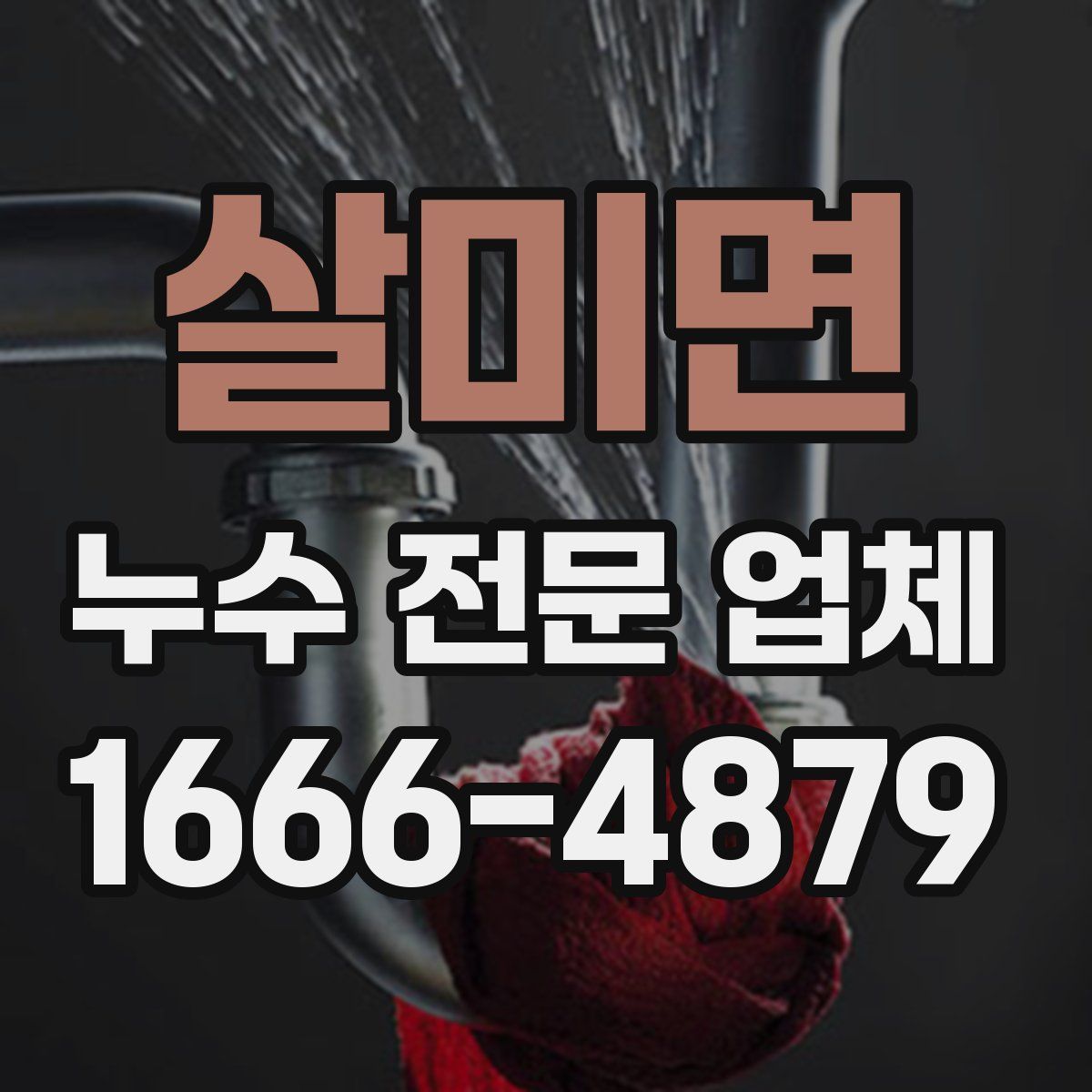 살미면 누수 전문 업체