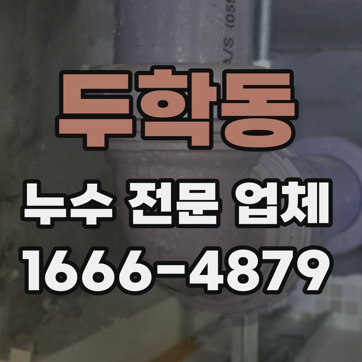 두학동 누수 전문 업체