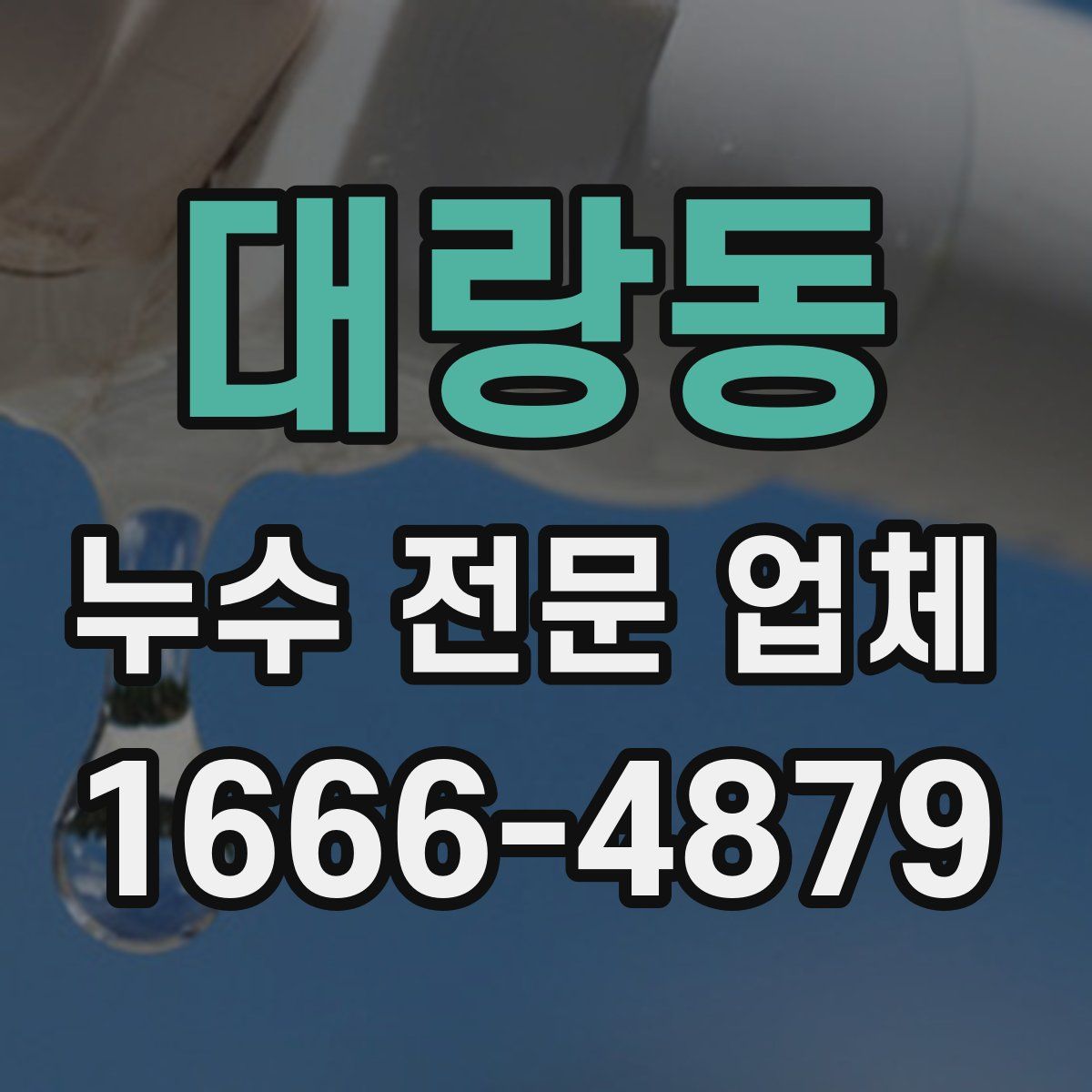 대랑동 누수 전문 업체