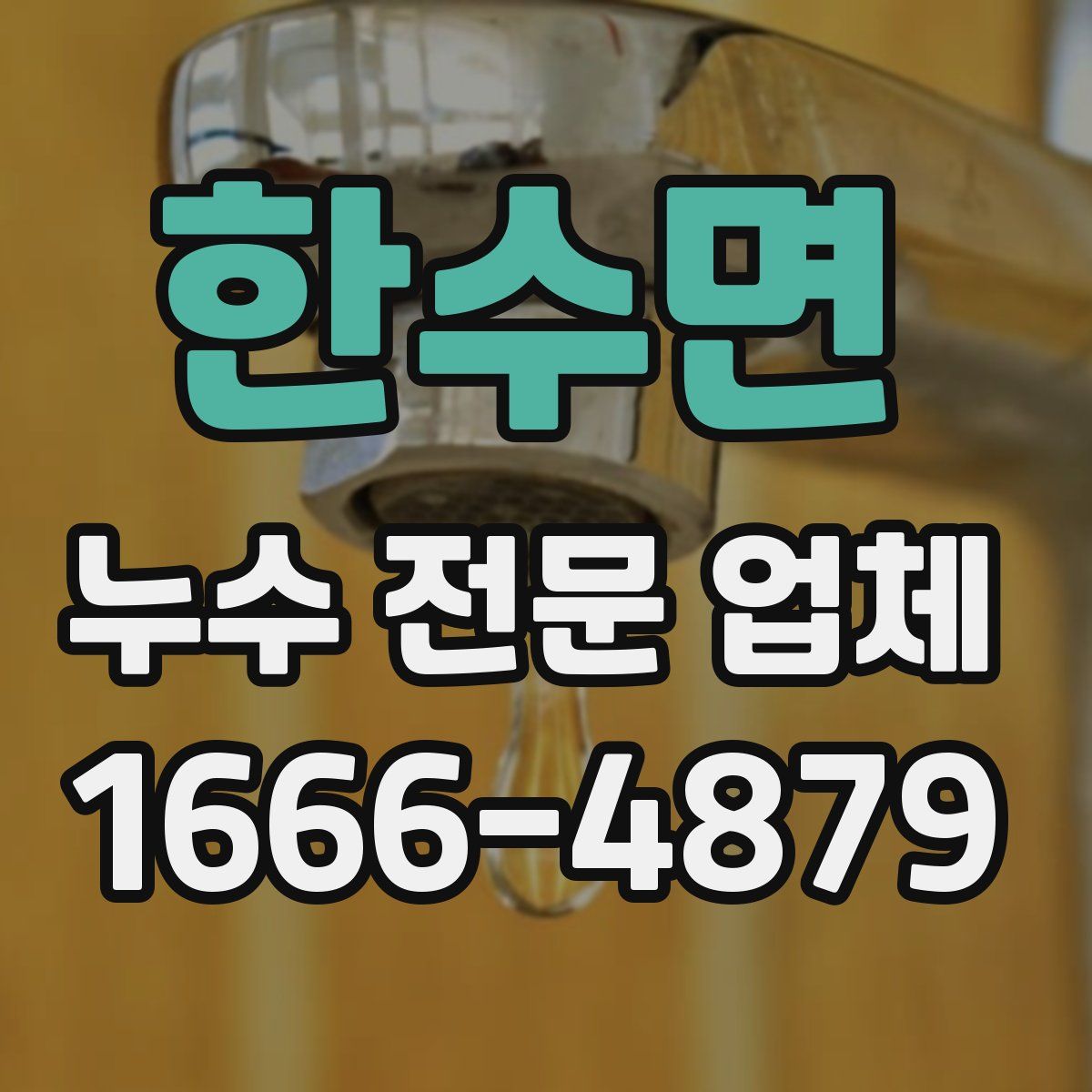 한수면 누수 전문 업체