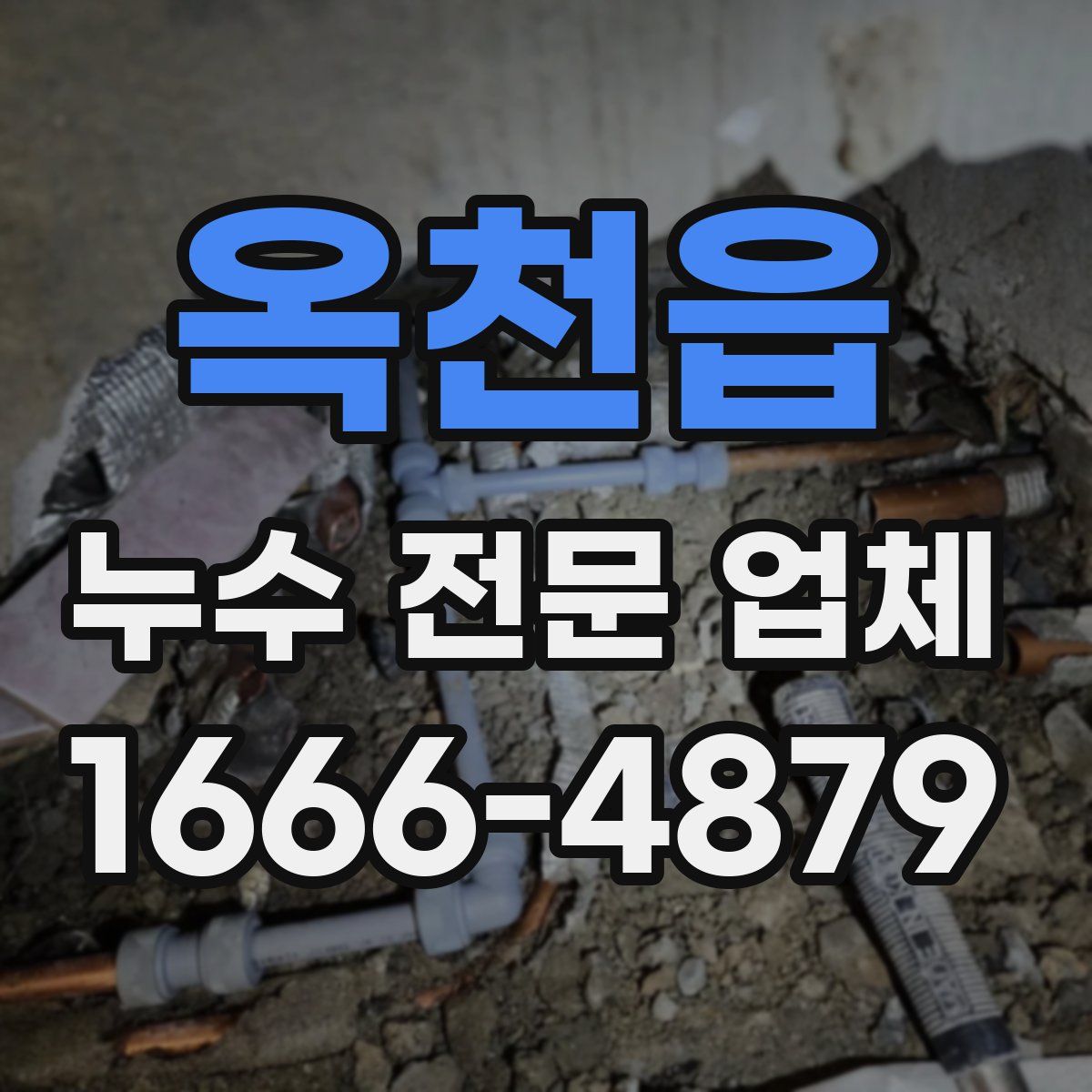 옥천읍 누수 전문 업체