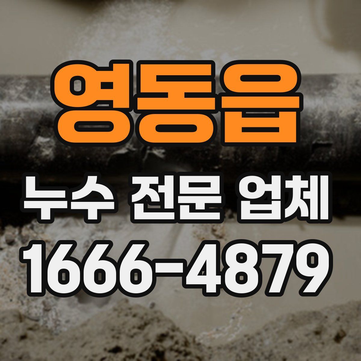 영동읍 누수 전문 업체
