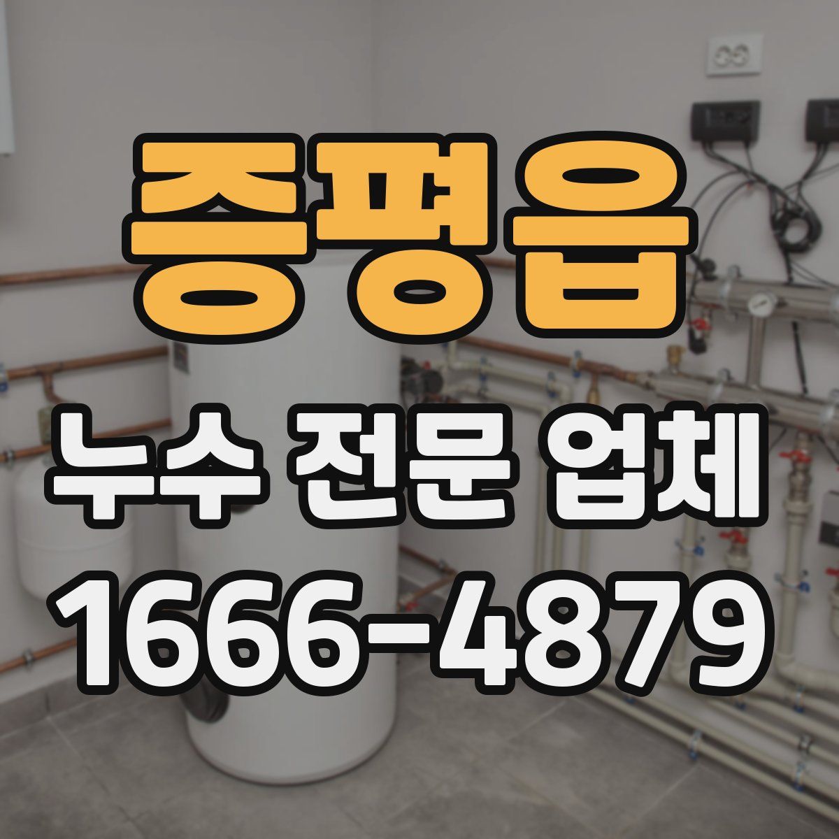 증평읍 누수 전문 업체