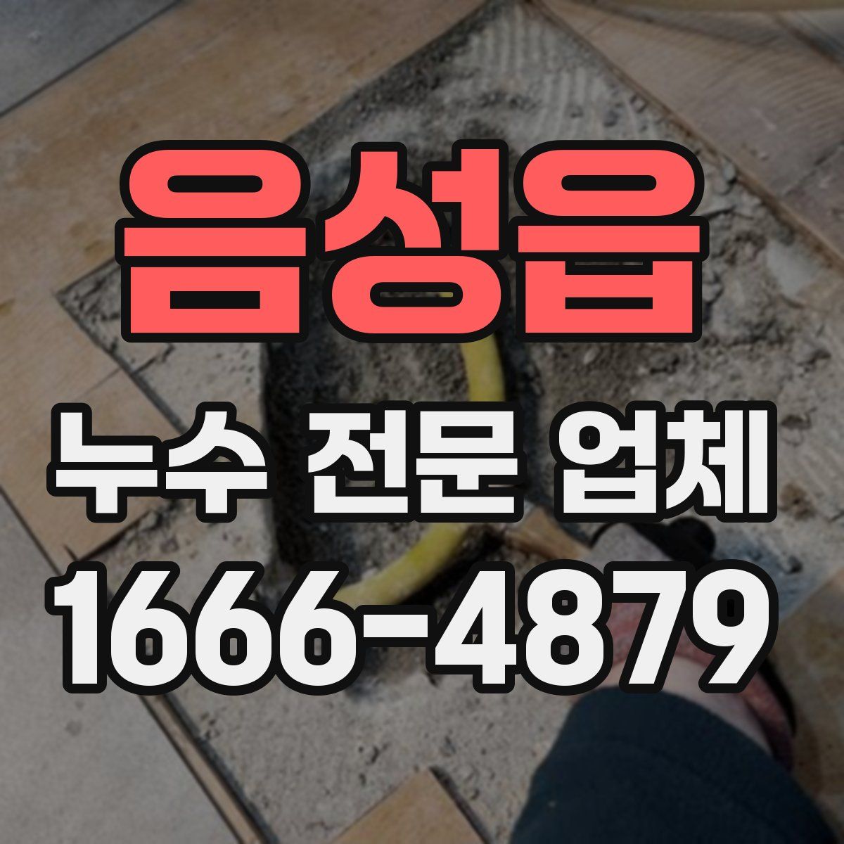 음성읍 누수 전문 업체