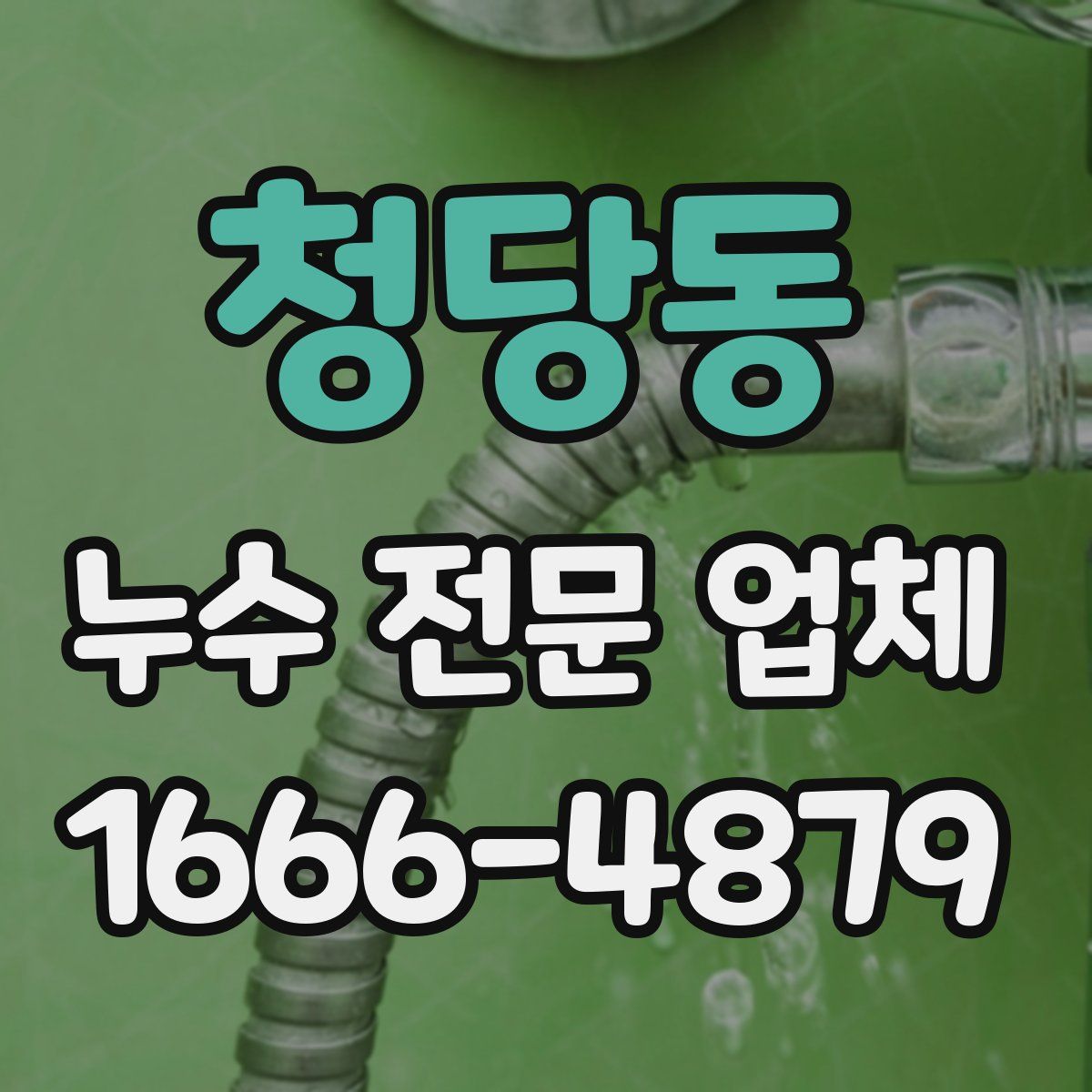 청당동 누수 전문 업체