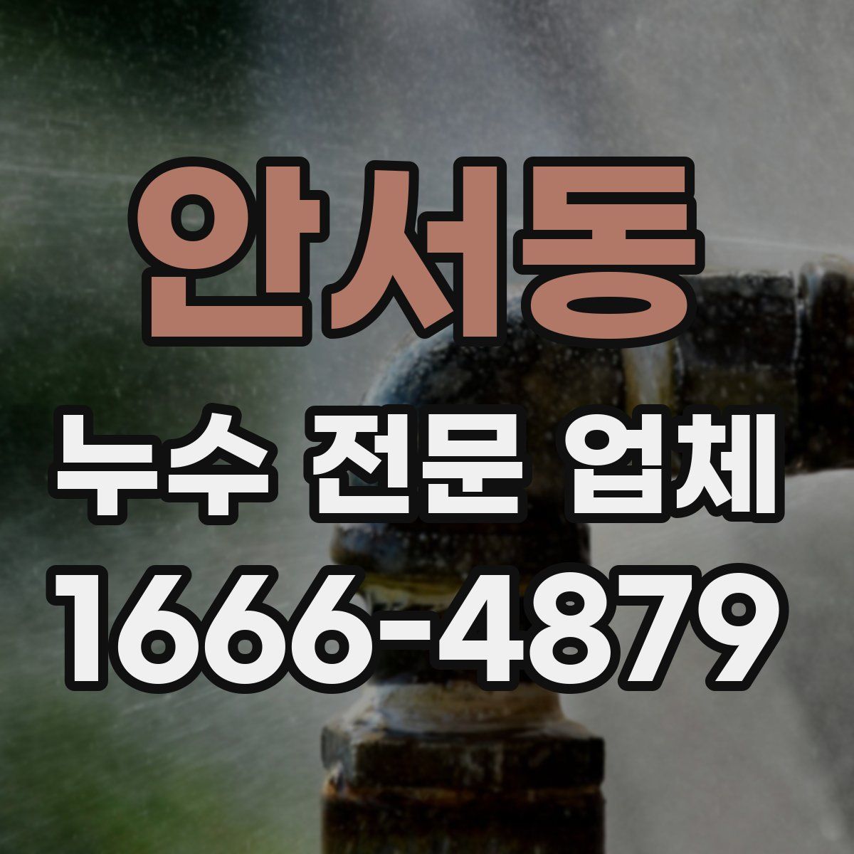 안서동 누수 전문 업체
