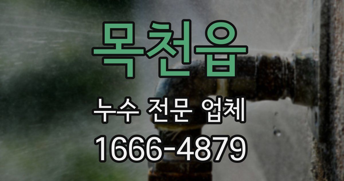 목천읍 누수 전문 업체