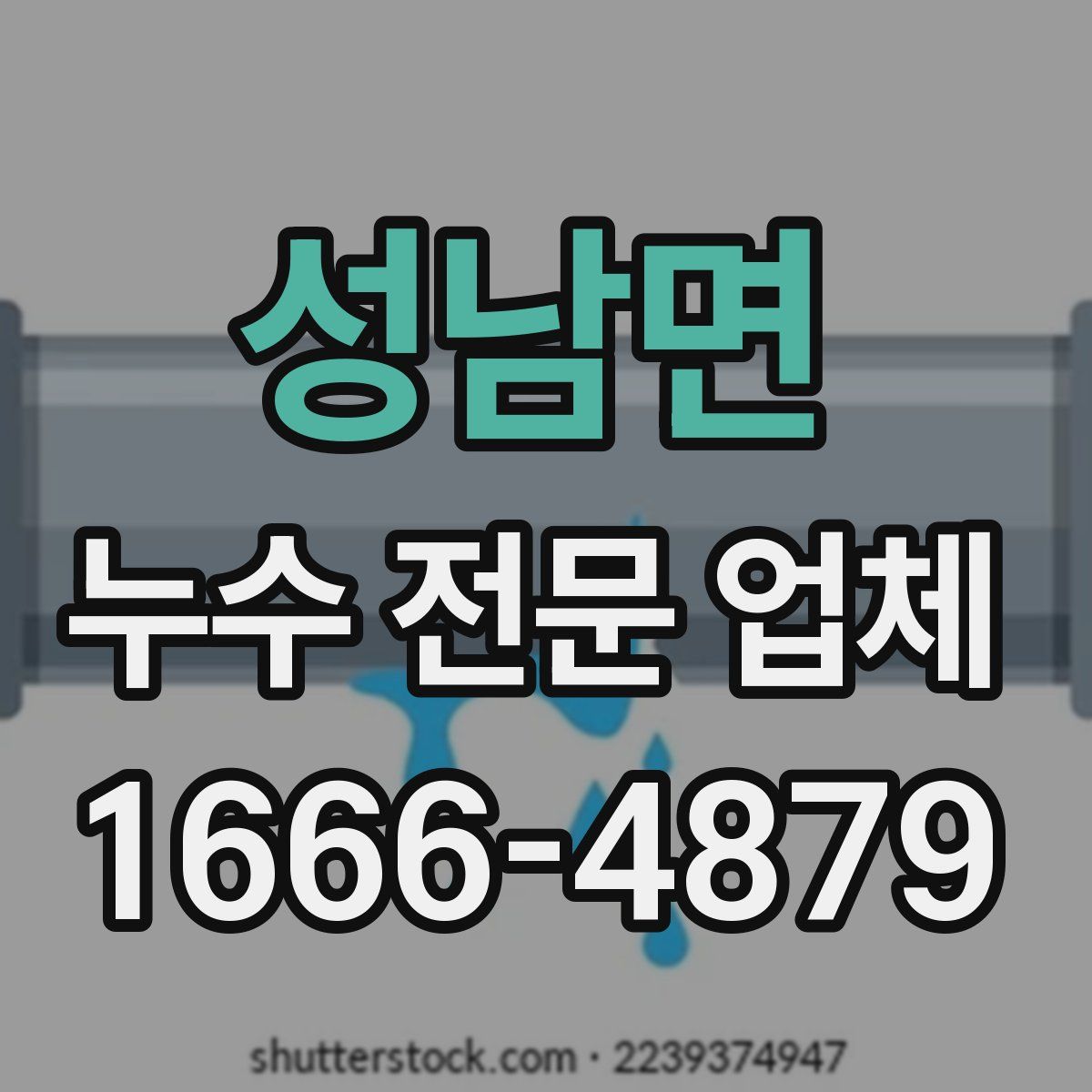 성남면 누수 전문 업체