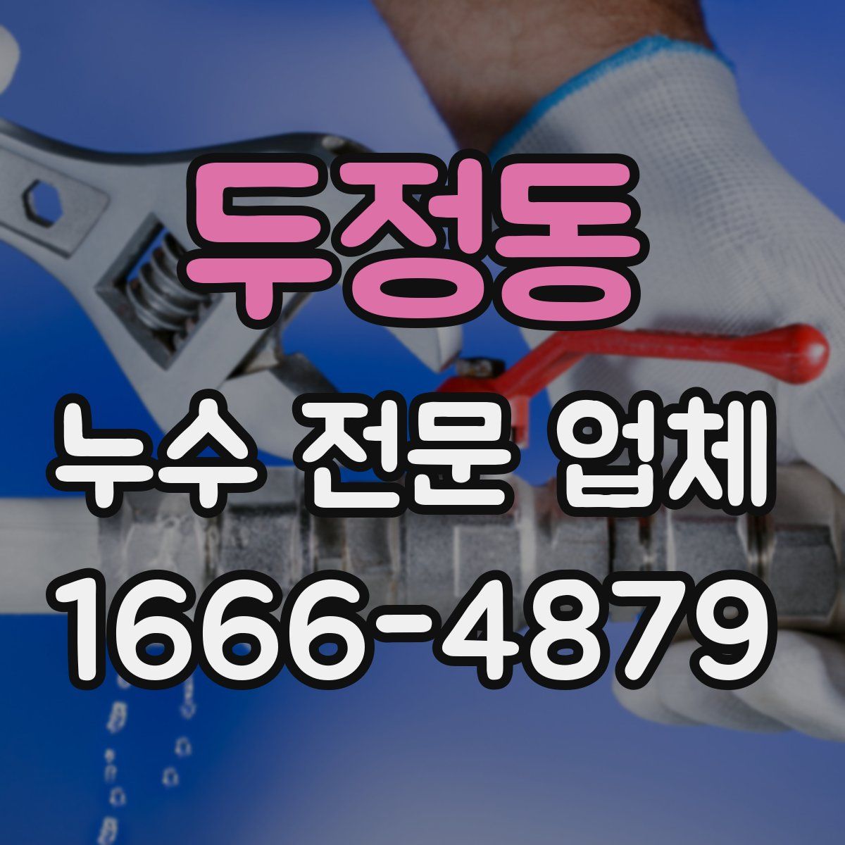 두정동 누수 전문 업체
