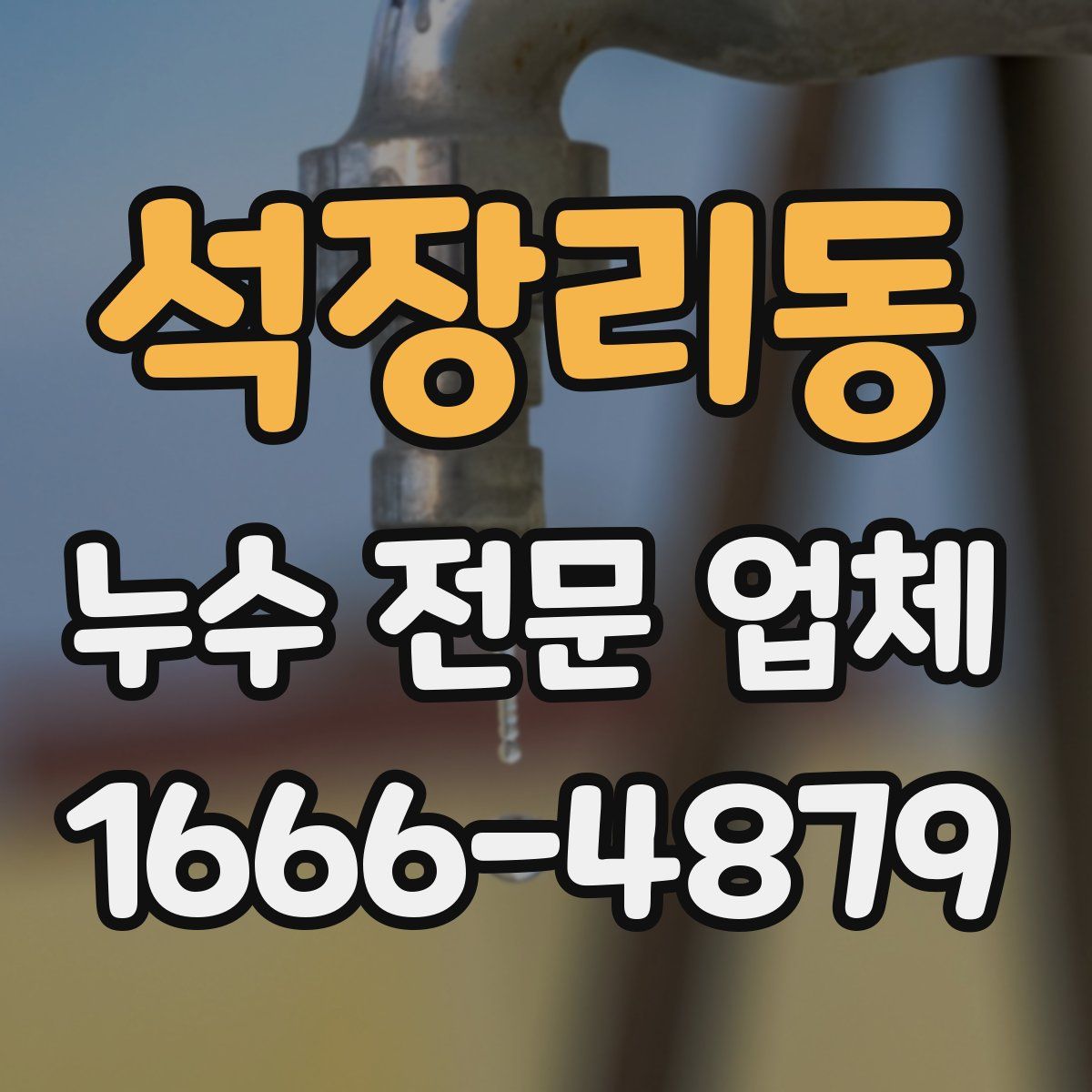 석장리동 누수 전문 업체