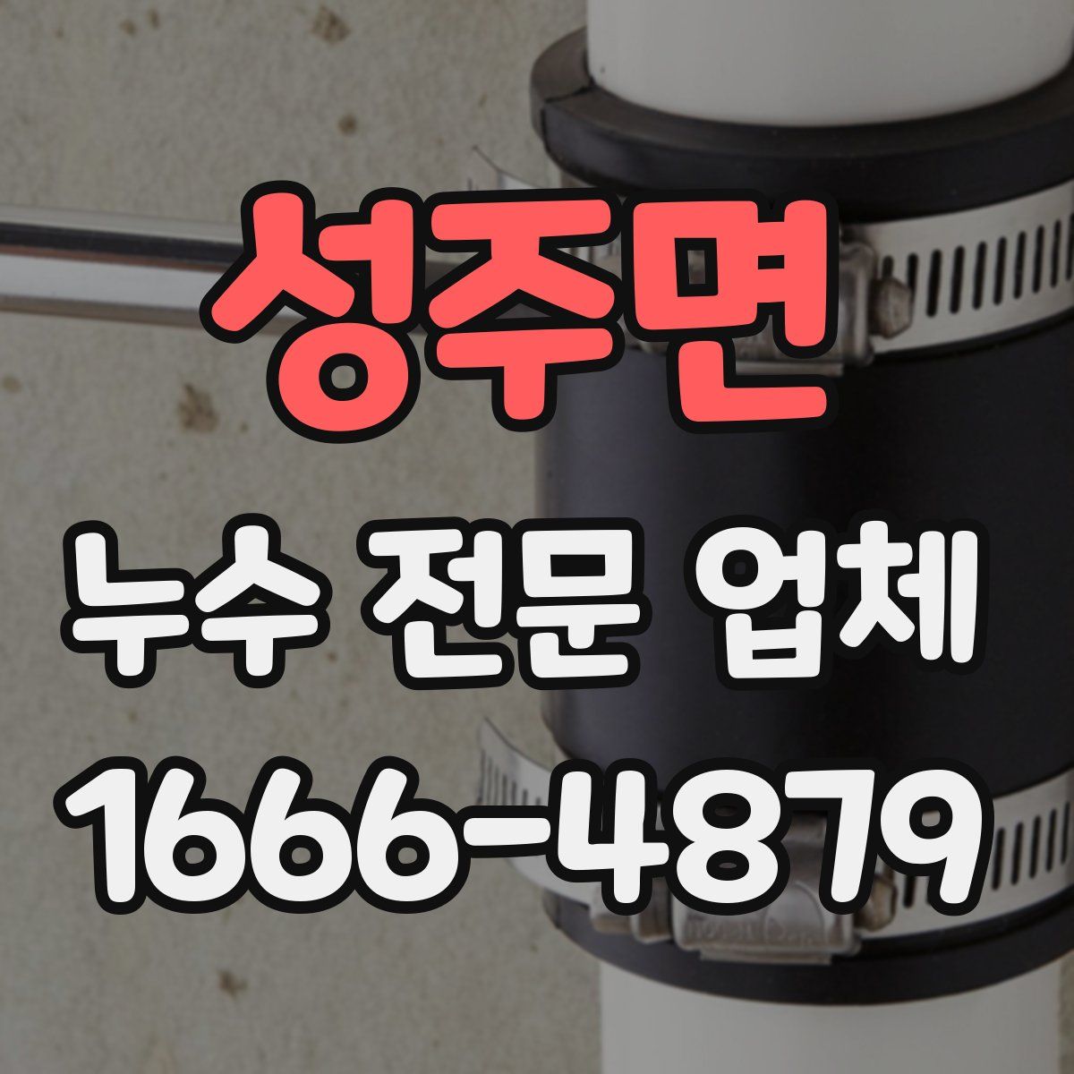 성주면 누수 전문 업체