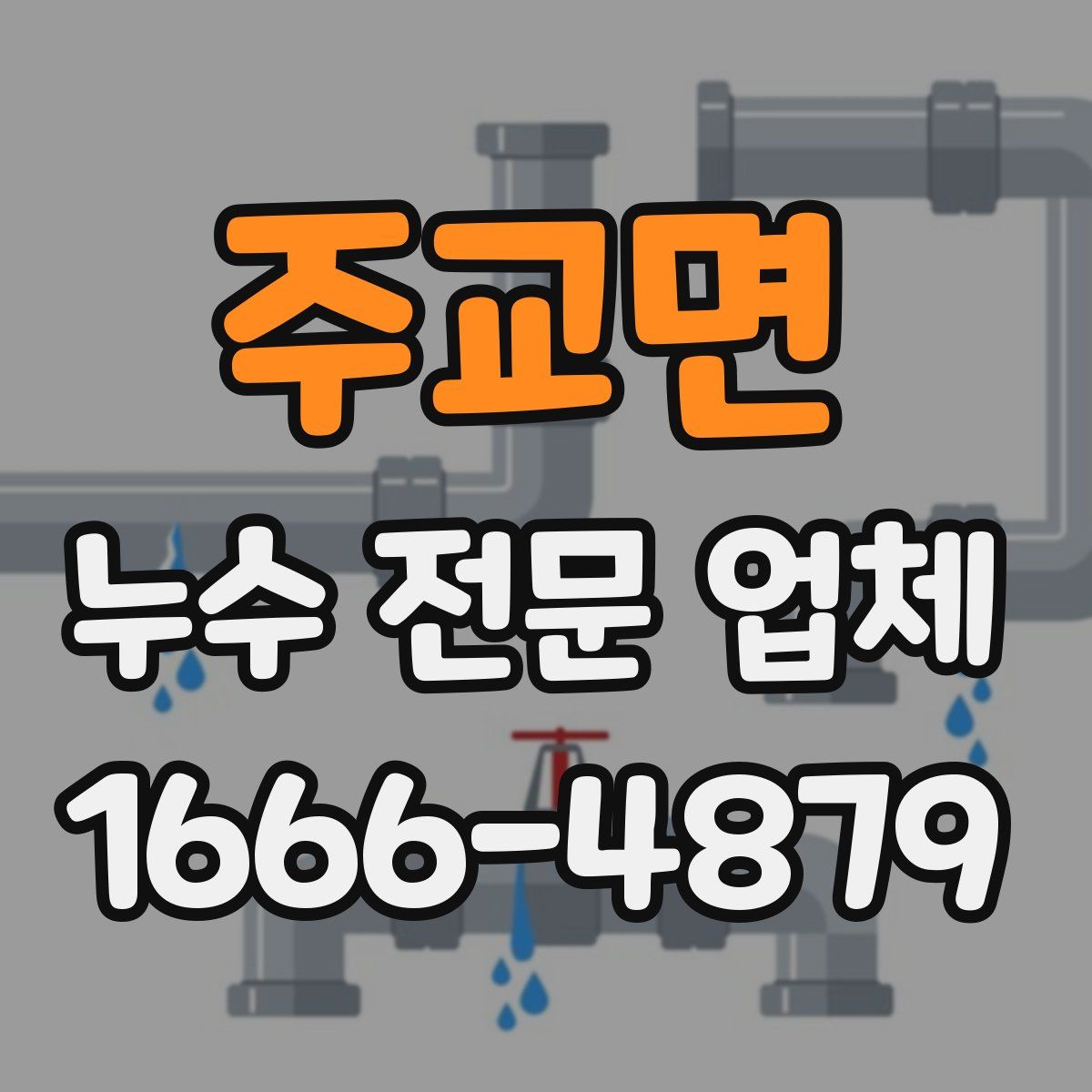 주교면 누수 전문 업체