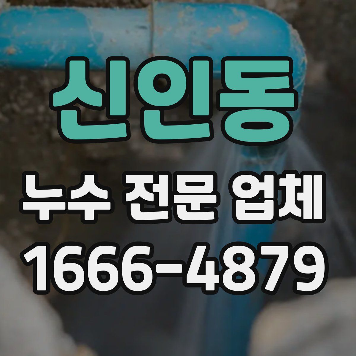 신인동 누수 전문 업체