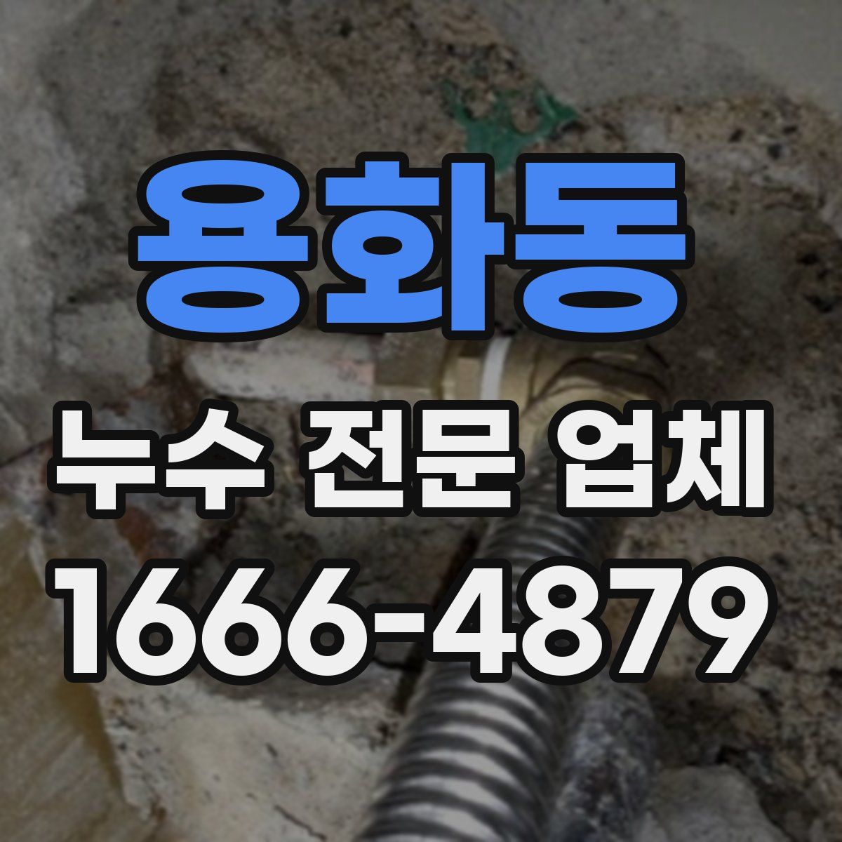 용화동 누수 전문 업체