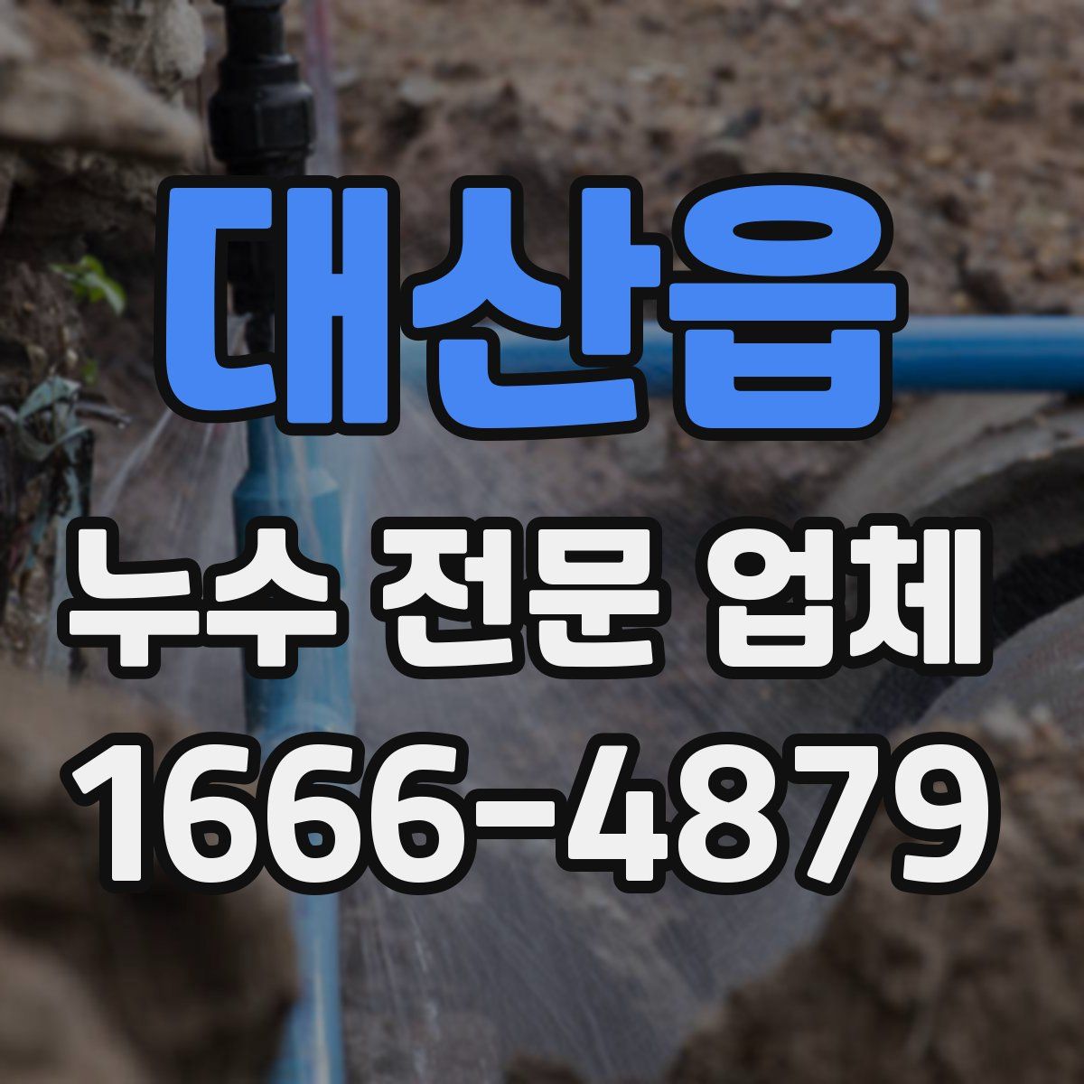 대산읍 누수 전문 업체