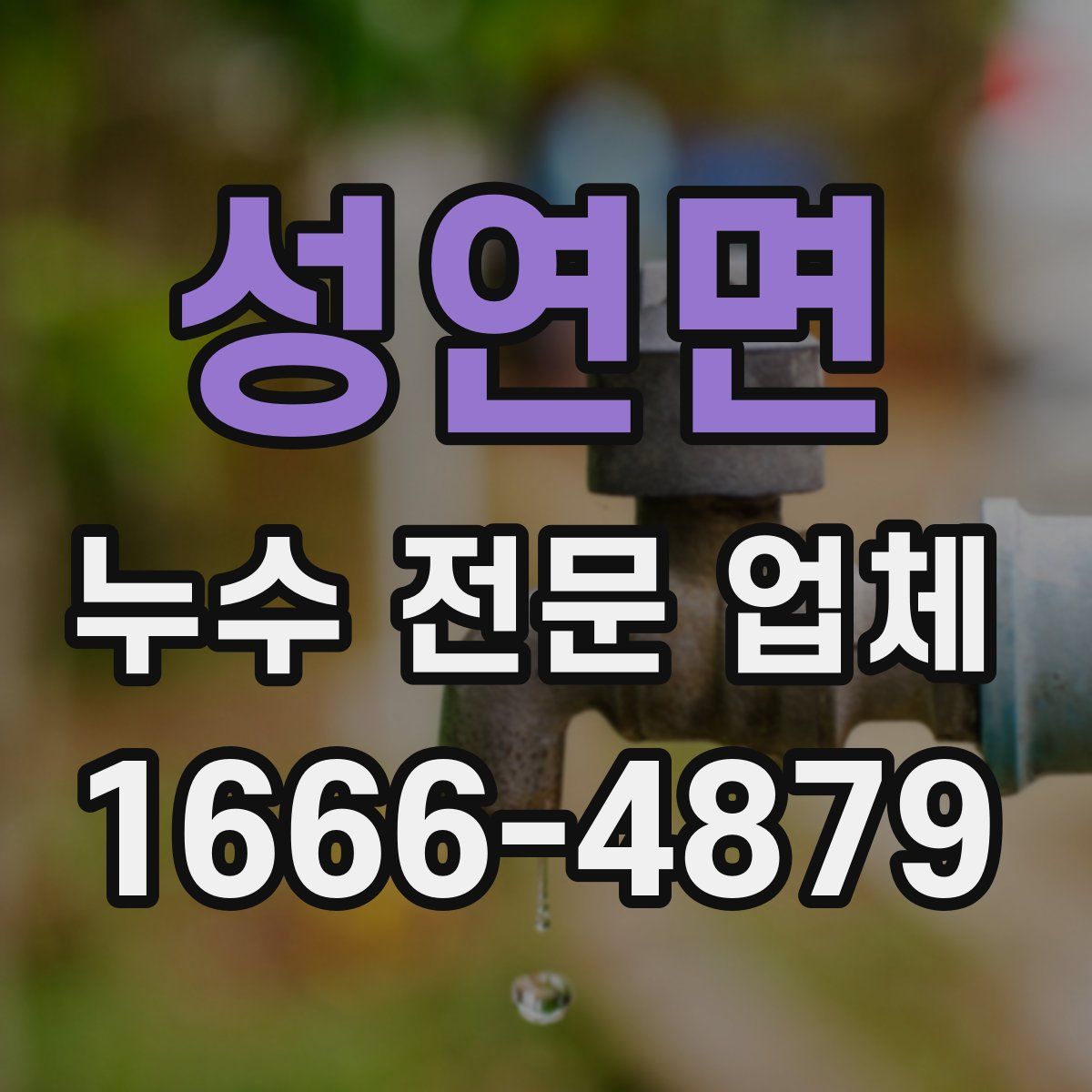 성연면 누수 전문 업체