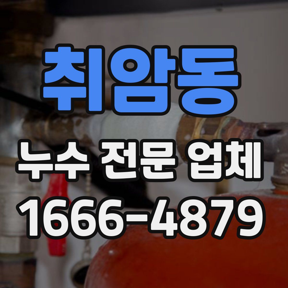취암동 누수 전문 업체