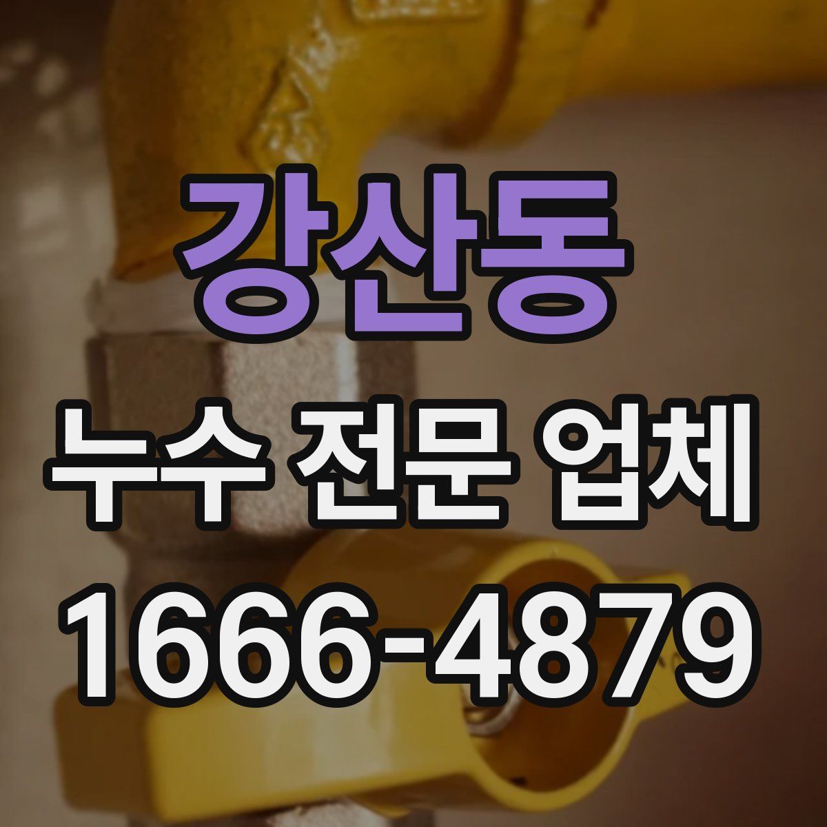 강산동 누수 전문 업체