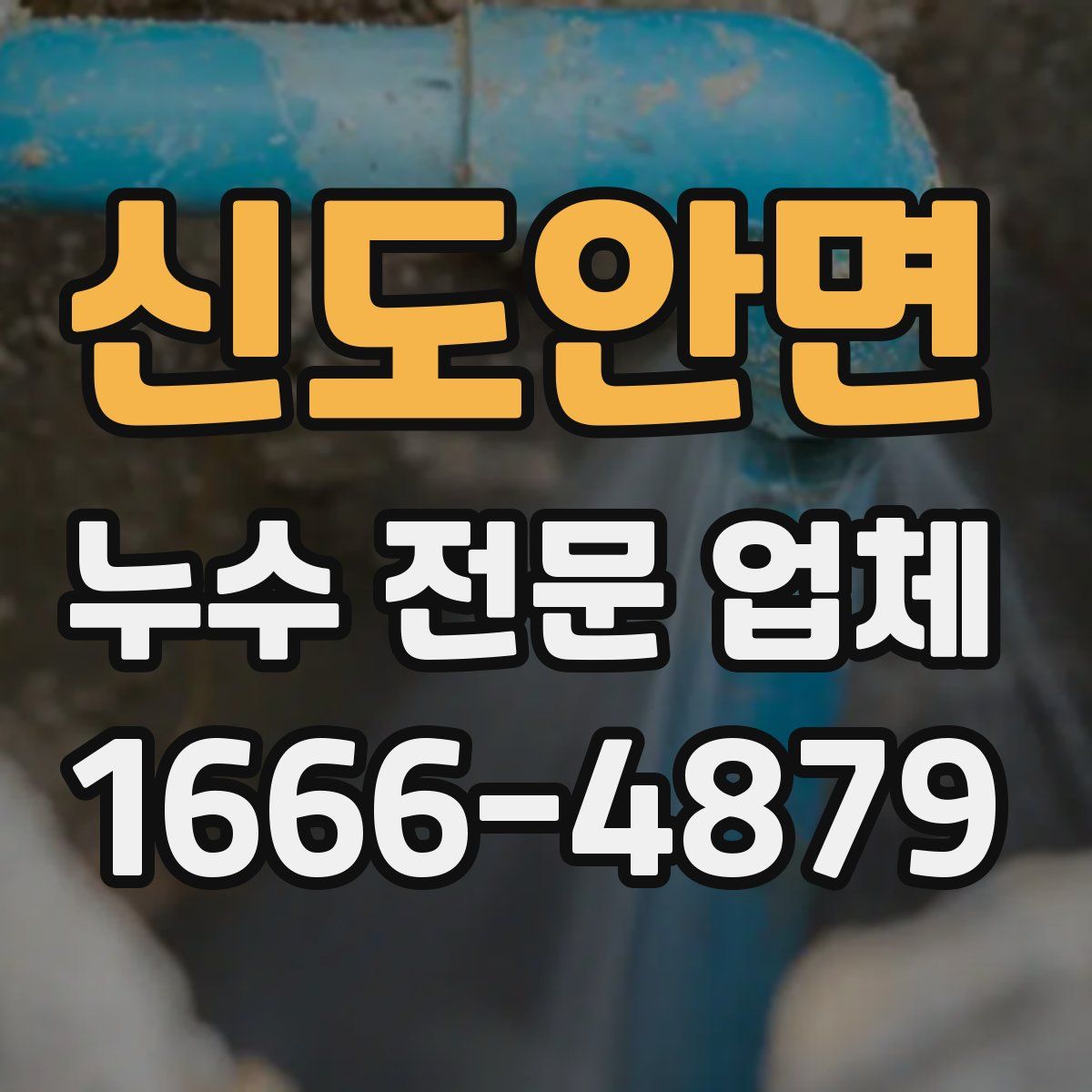 신도안면 누수 전문 업체
