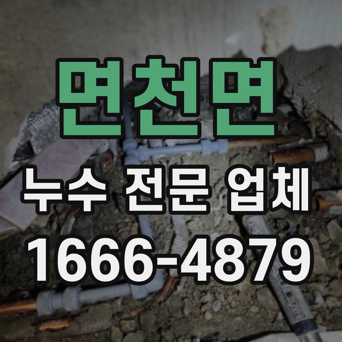 면천면 누수 전문 업체