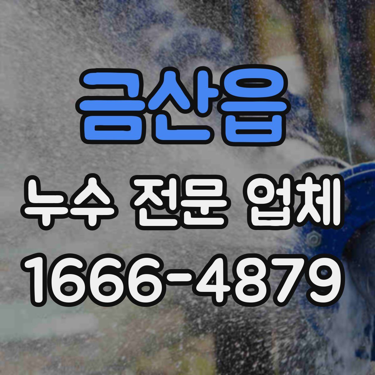금산읍 누수 전문 업체