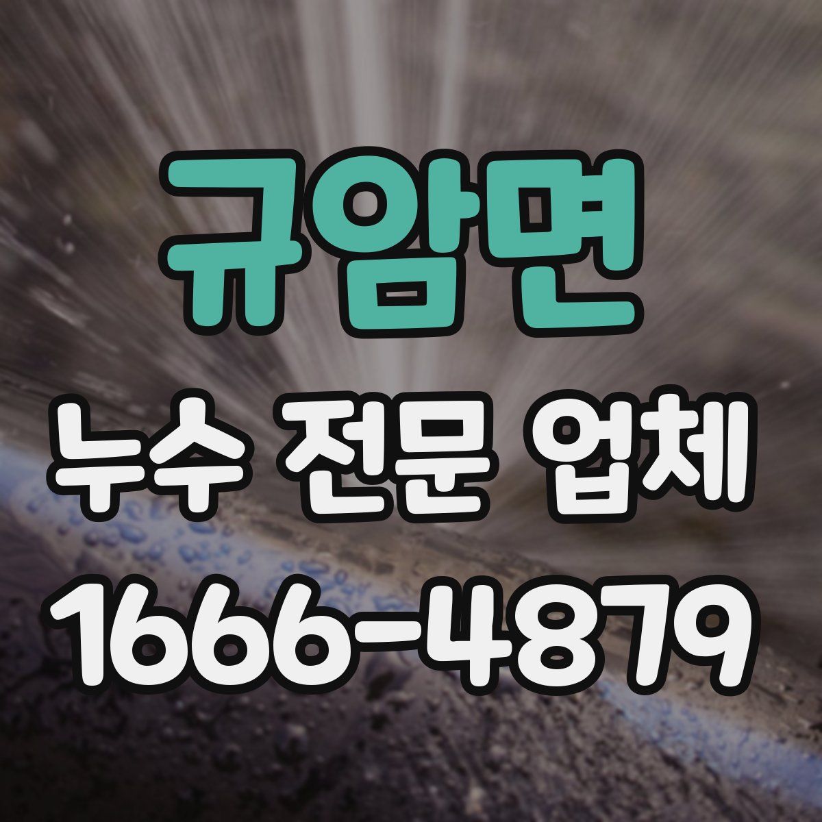 규암면 누수 전문 업체